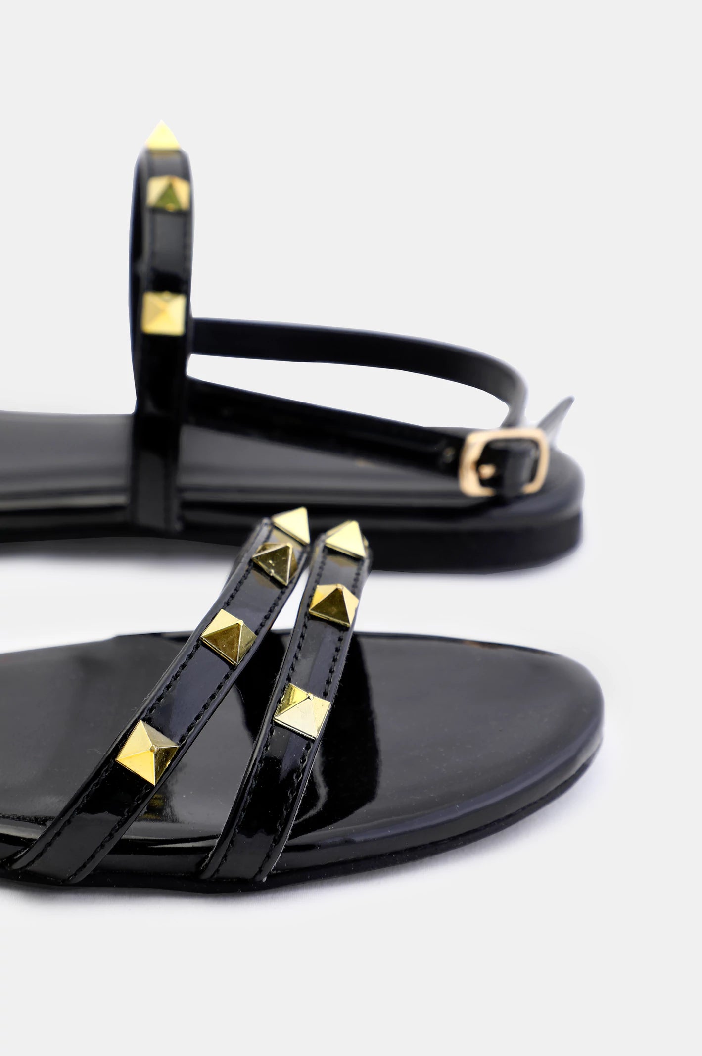 Black Ladies Formal Sandals