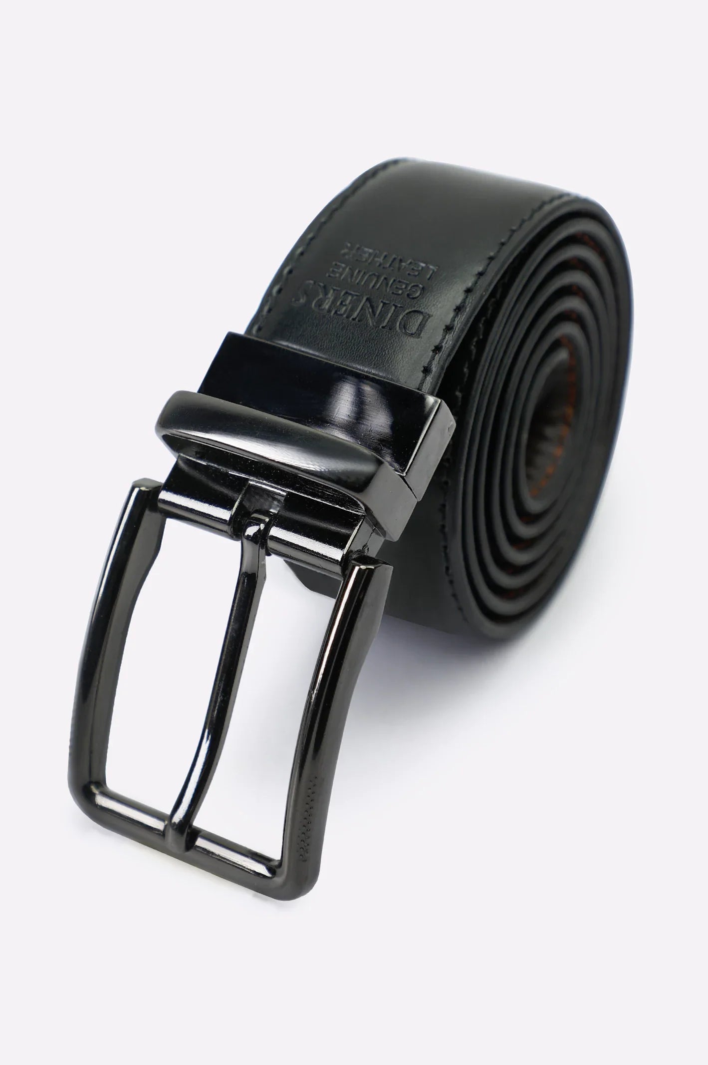 Black Brown Reversible Men's Belt