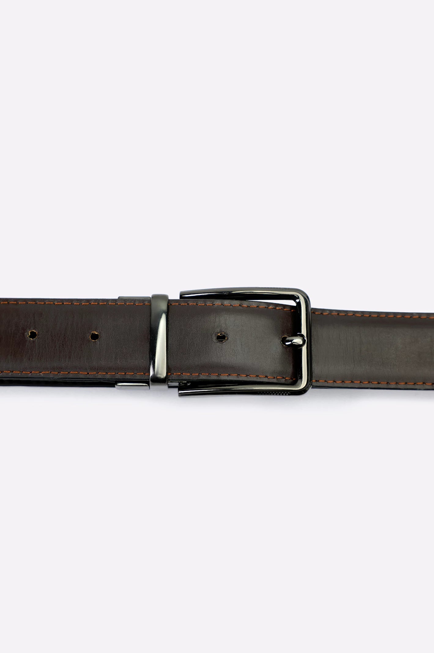 Black Brown Reversible Men's Belt