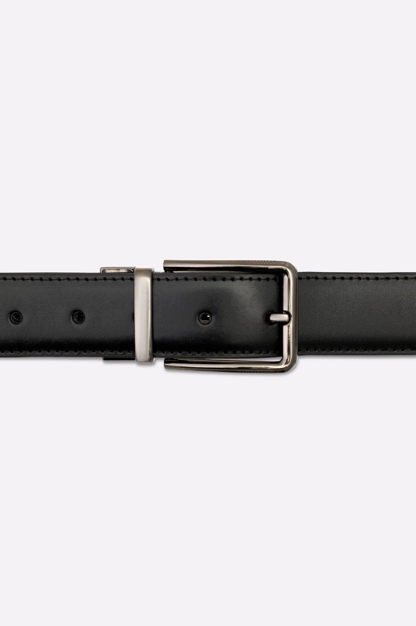 Black Brown Men's Belt