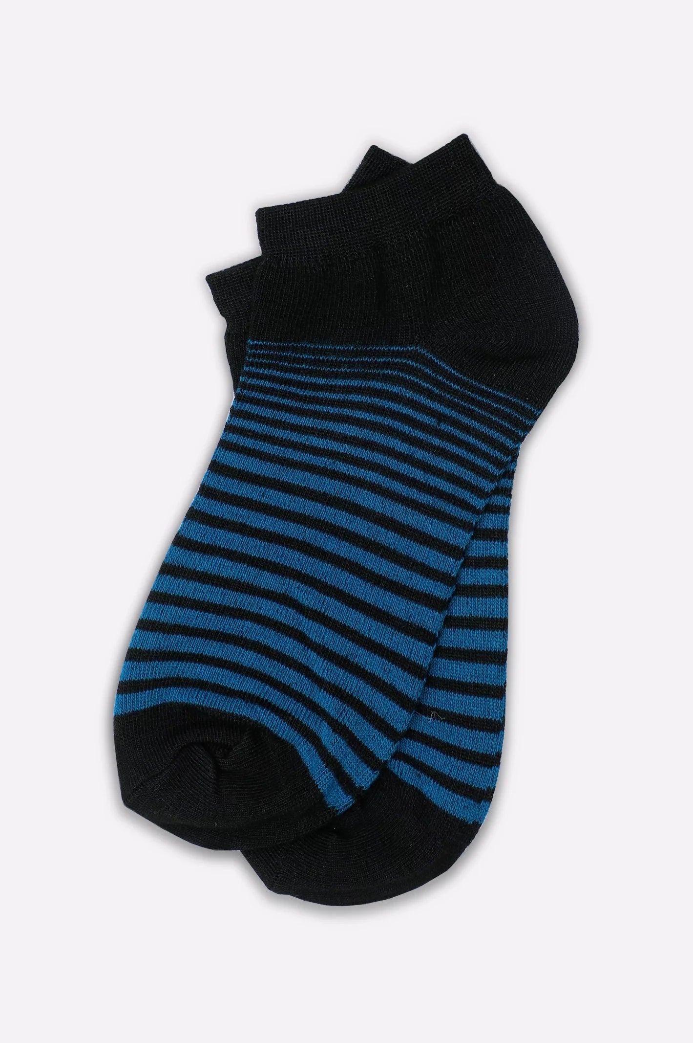 Blue Ankle Socks