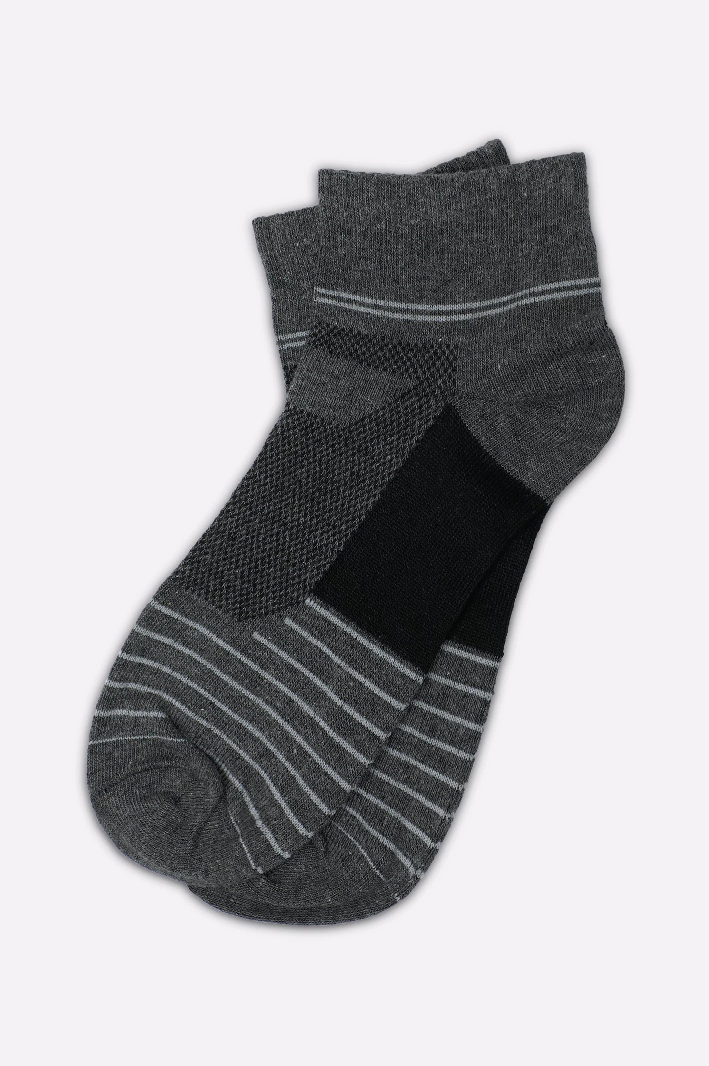 Grey Ankle Socks