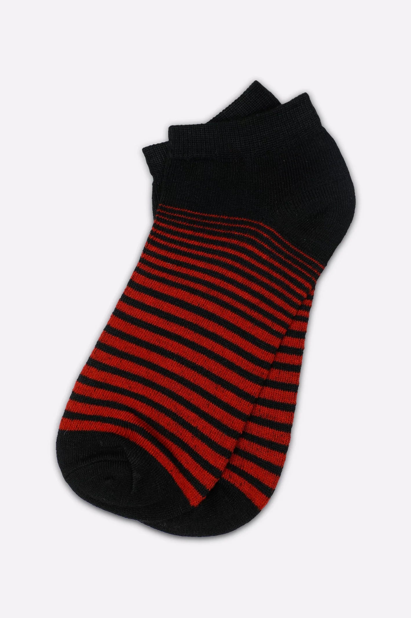 Red Ankle Socks
