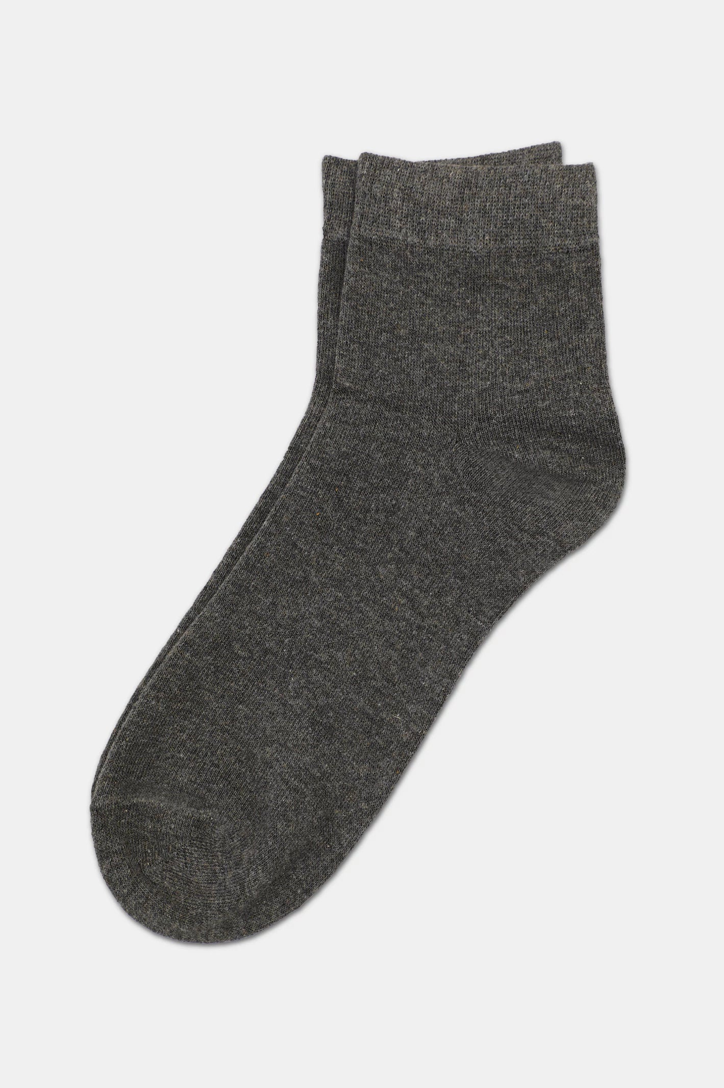 Heather Grey Ankle Socks