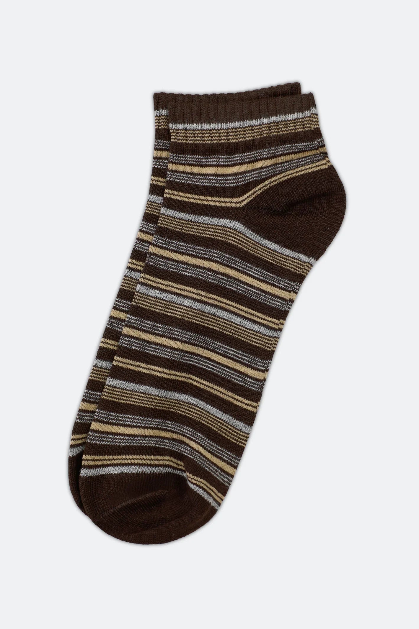 Brown Ankle Socks