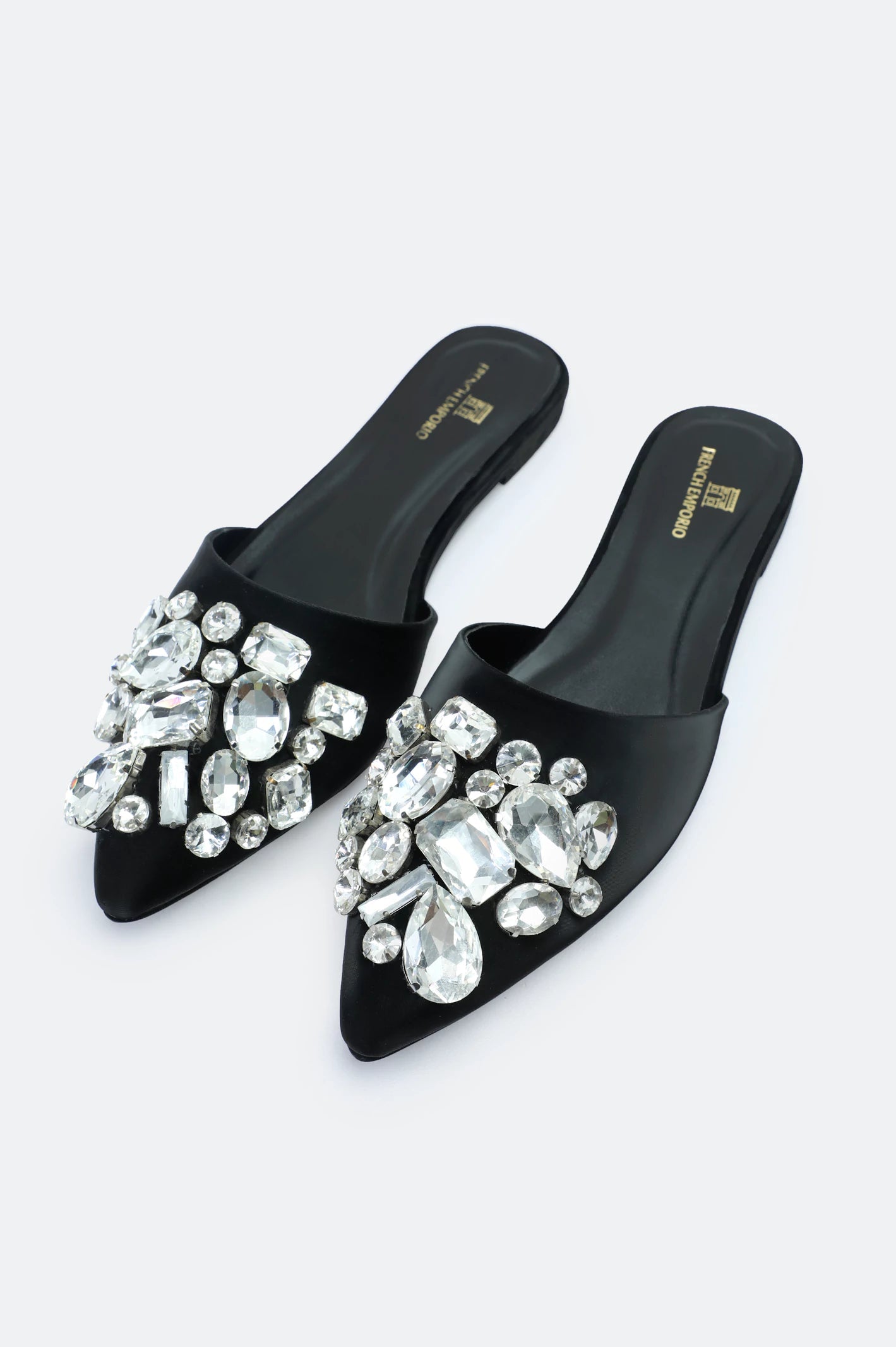 Black Ladies Formal Mules