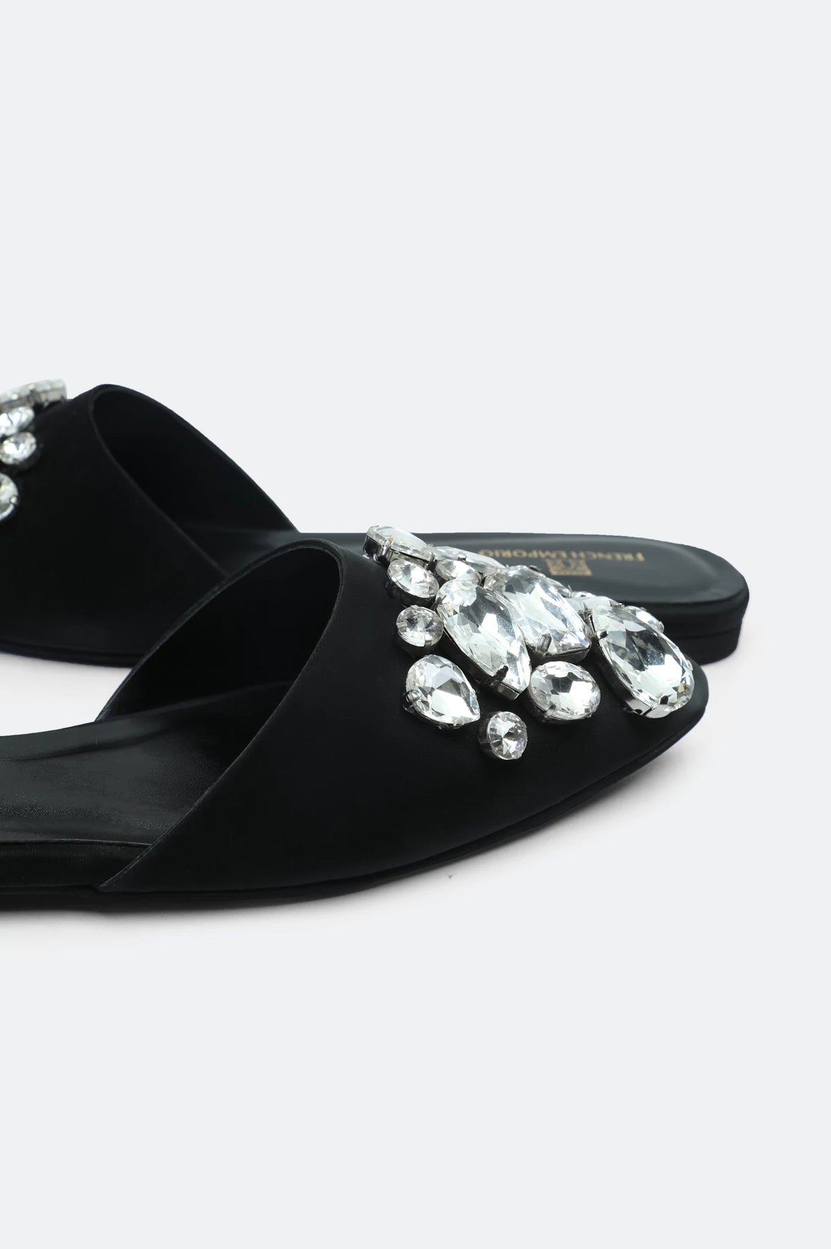 Black Ladies Formal Mules