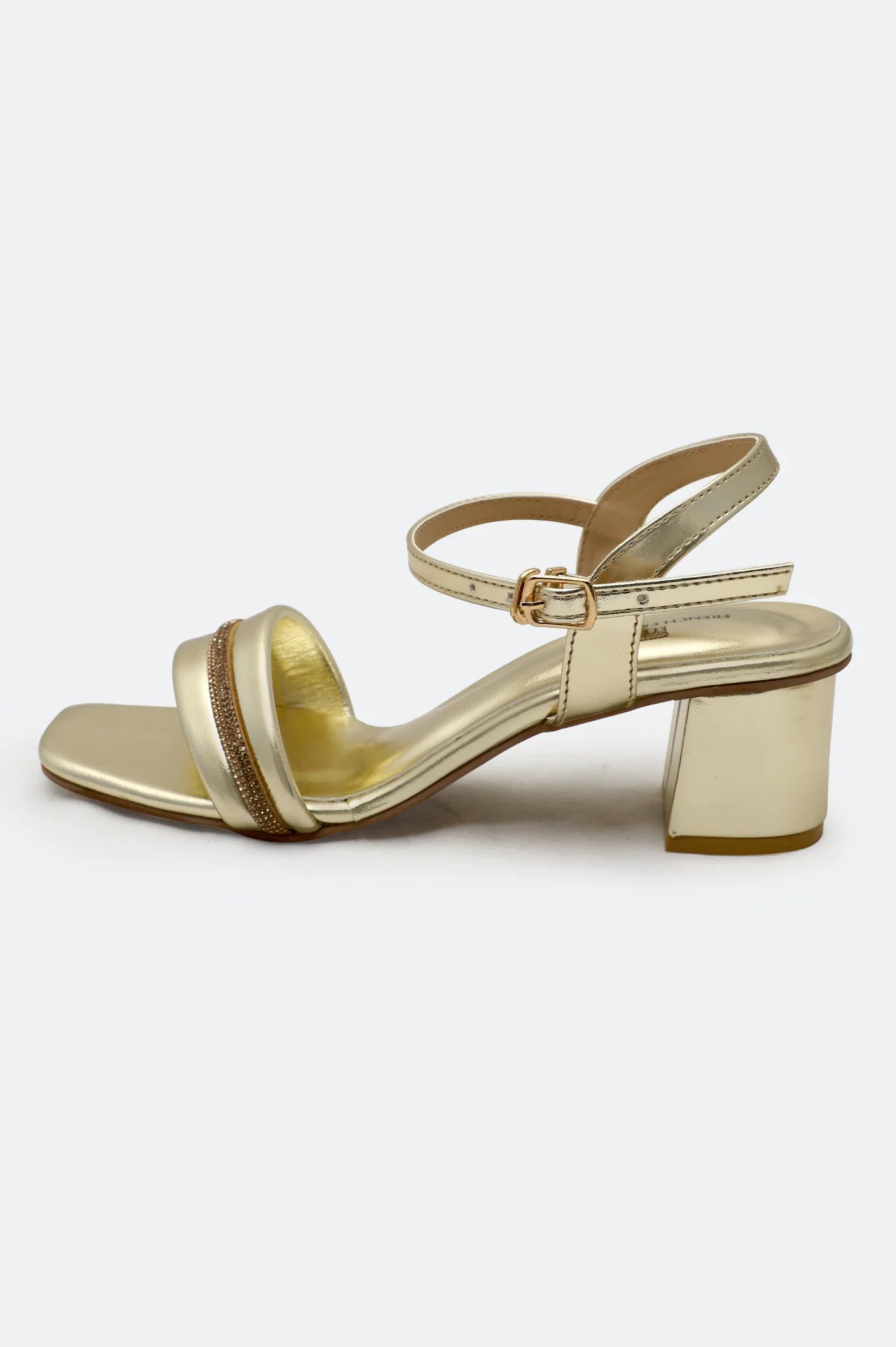 Golden Ladies Formal Heels