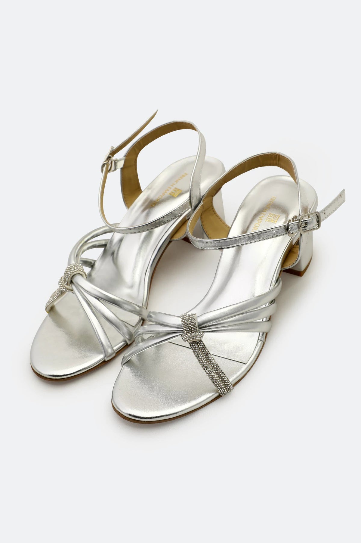Silver Ladies Formal Heels
