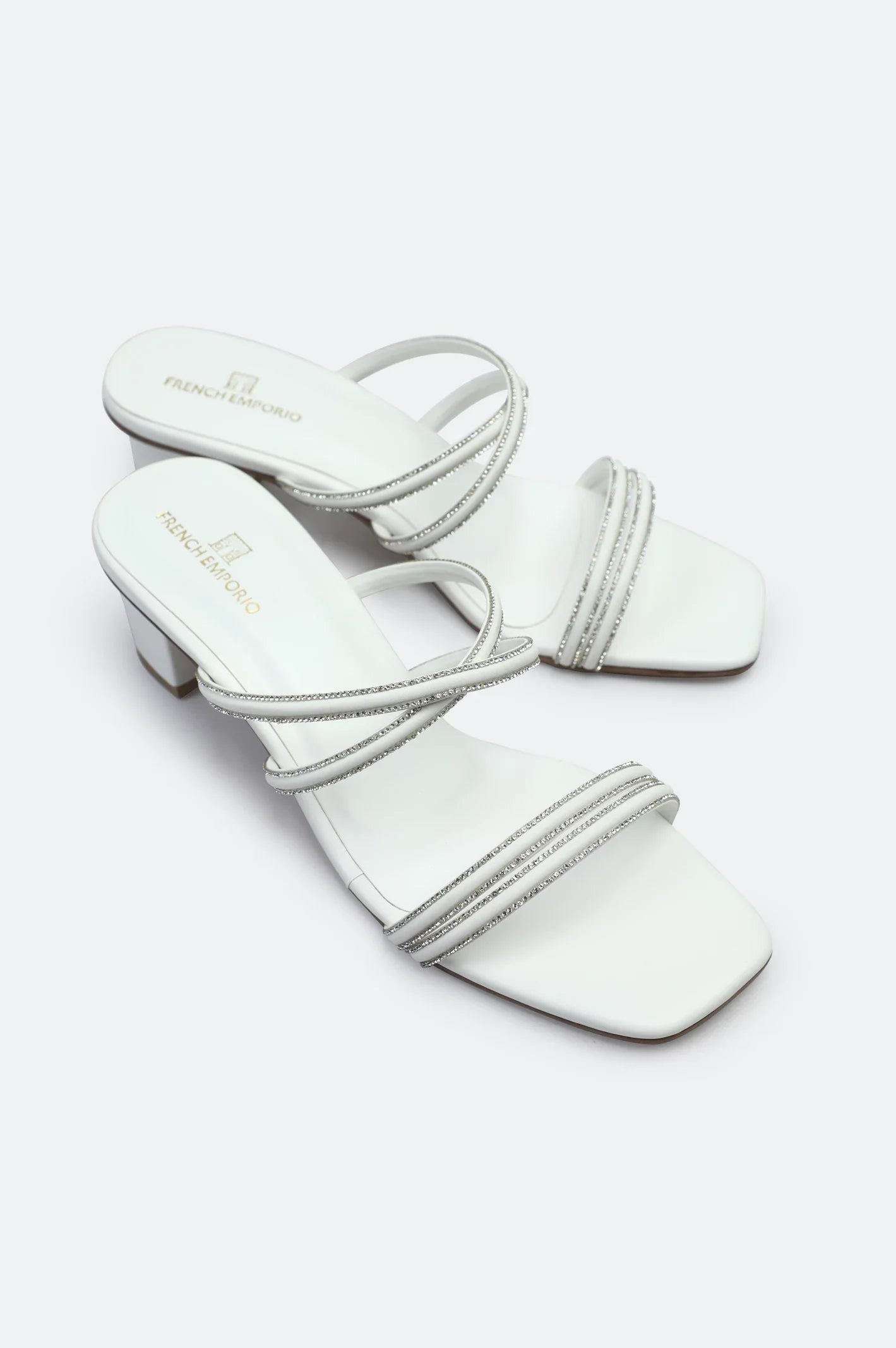 White Ladies Formal Heels