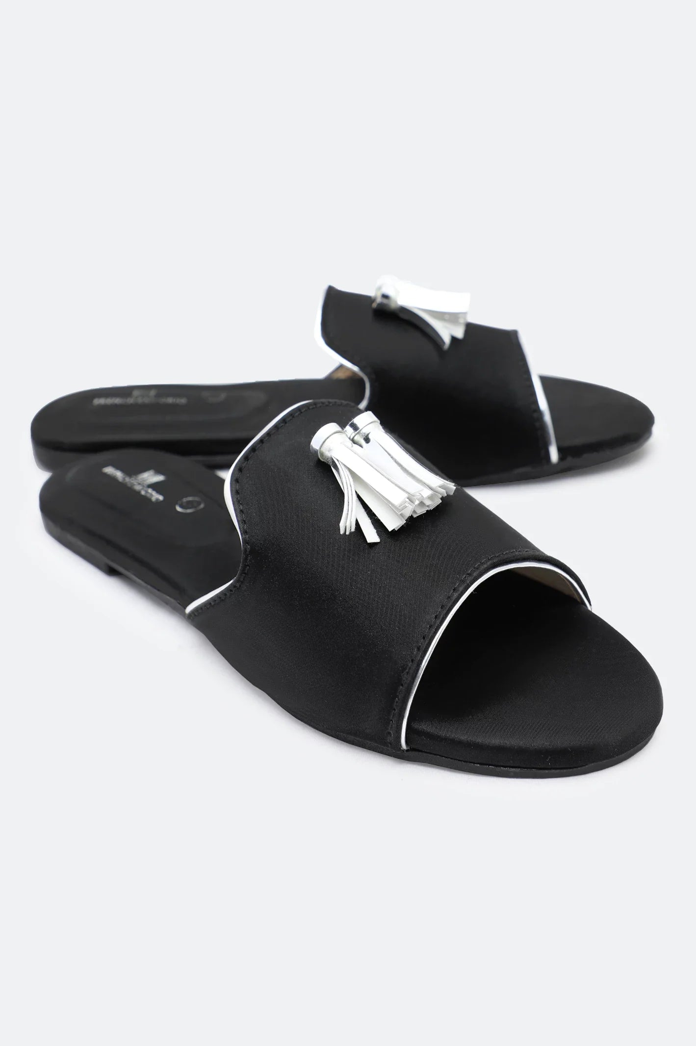 Black Ladies Casual Slippers