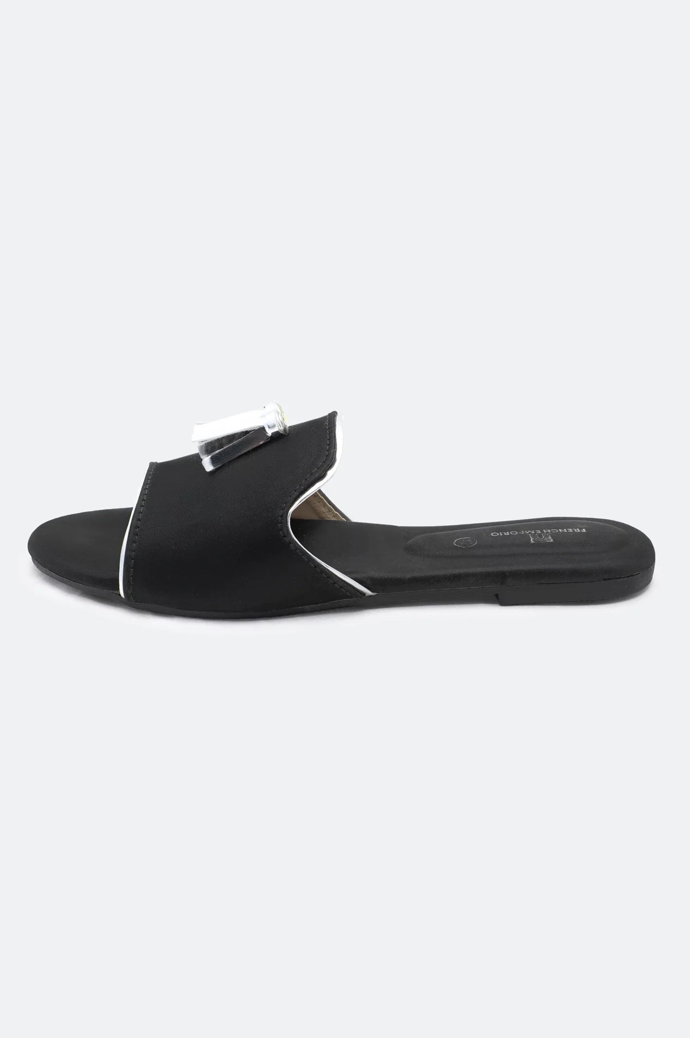 Black Ladies Casual Slippers