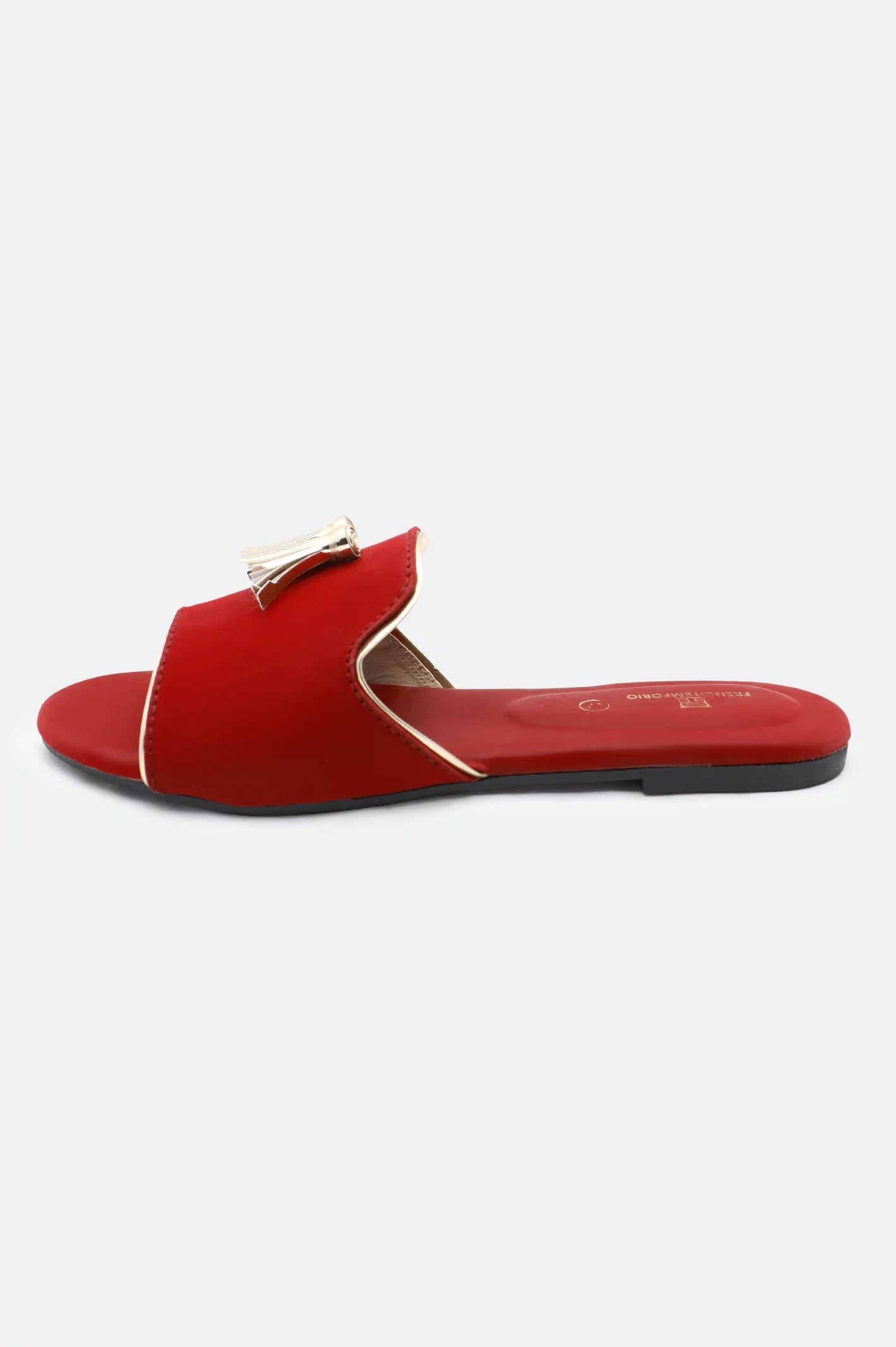 Maroon Ladies Formal Slippers