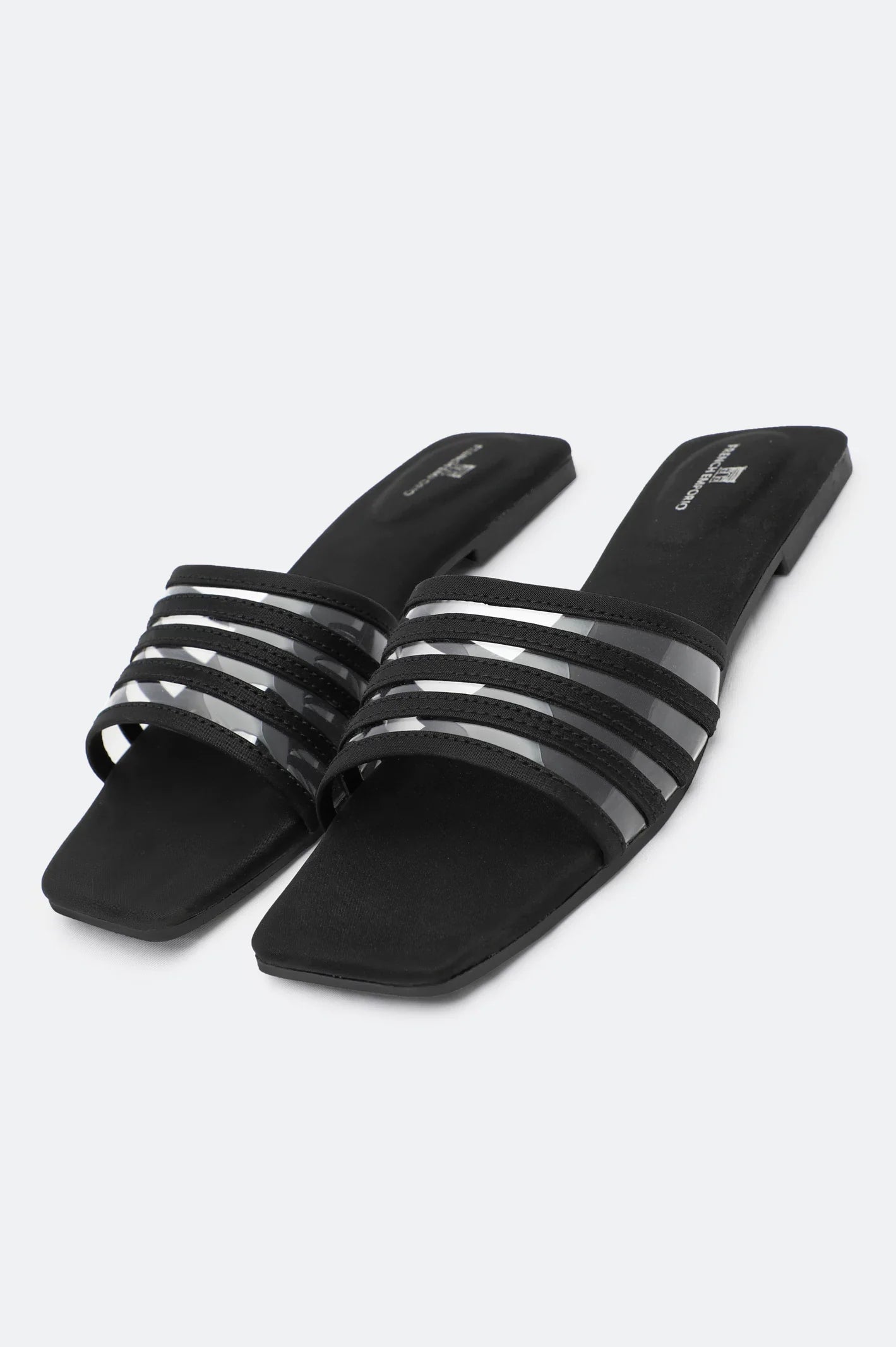Black Ladies Casual Slippers