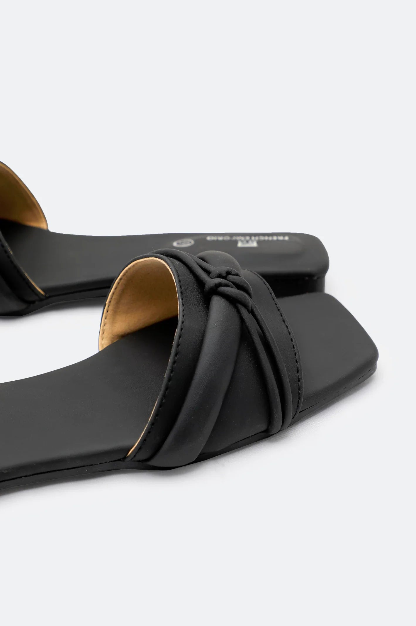 Black Ladies Casual Slippers
