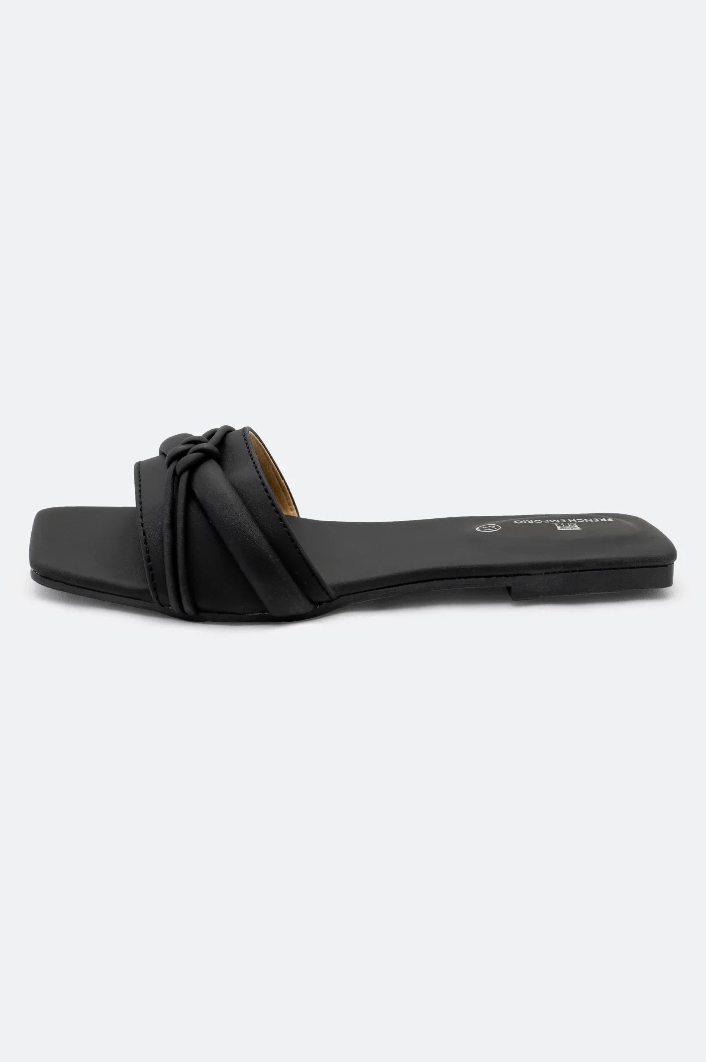 Black Ladies Casual Slippers