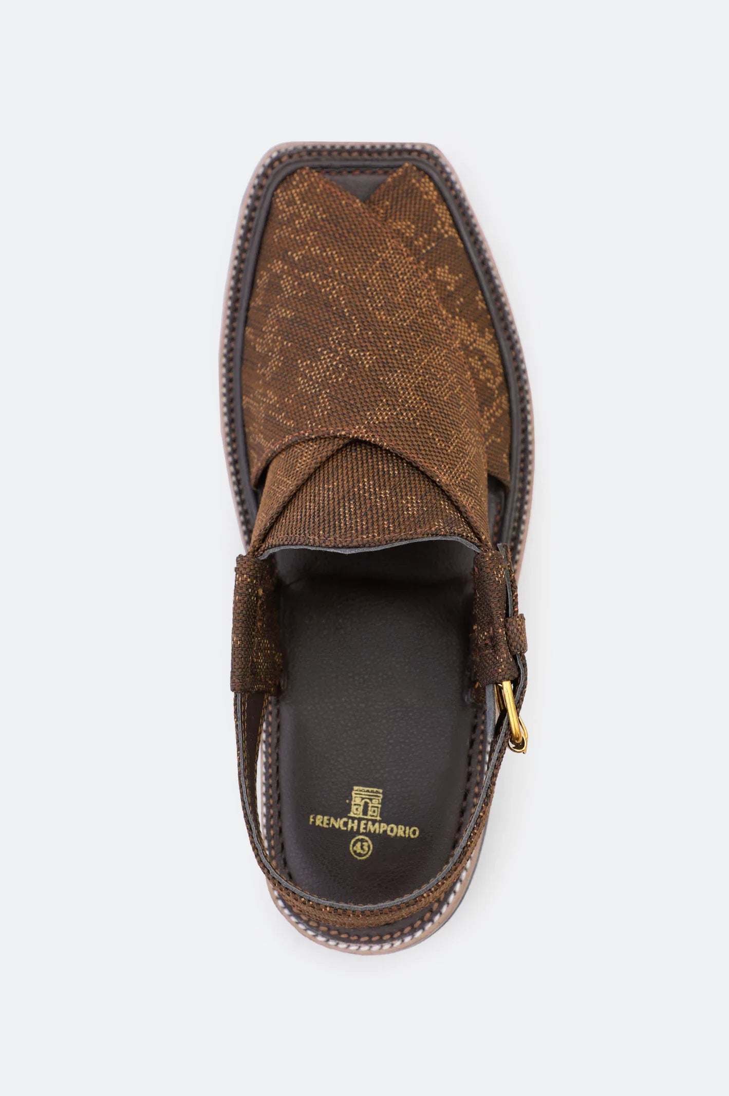 Brown Casual Peshawari Sandal