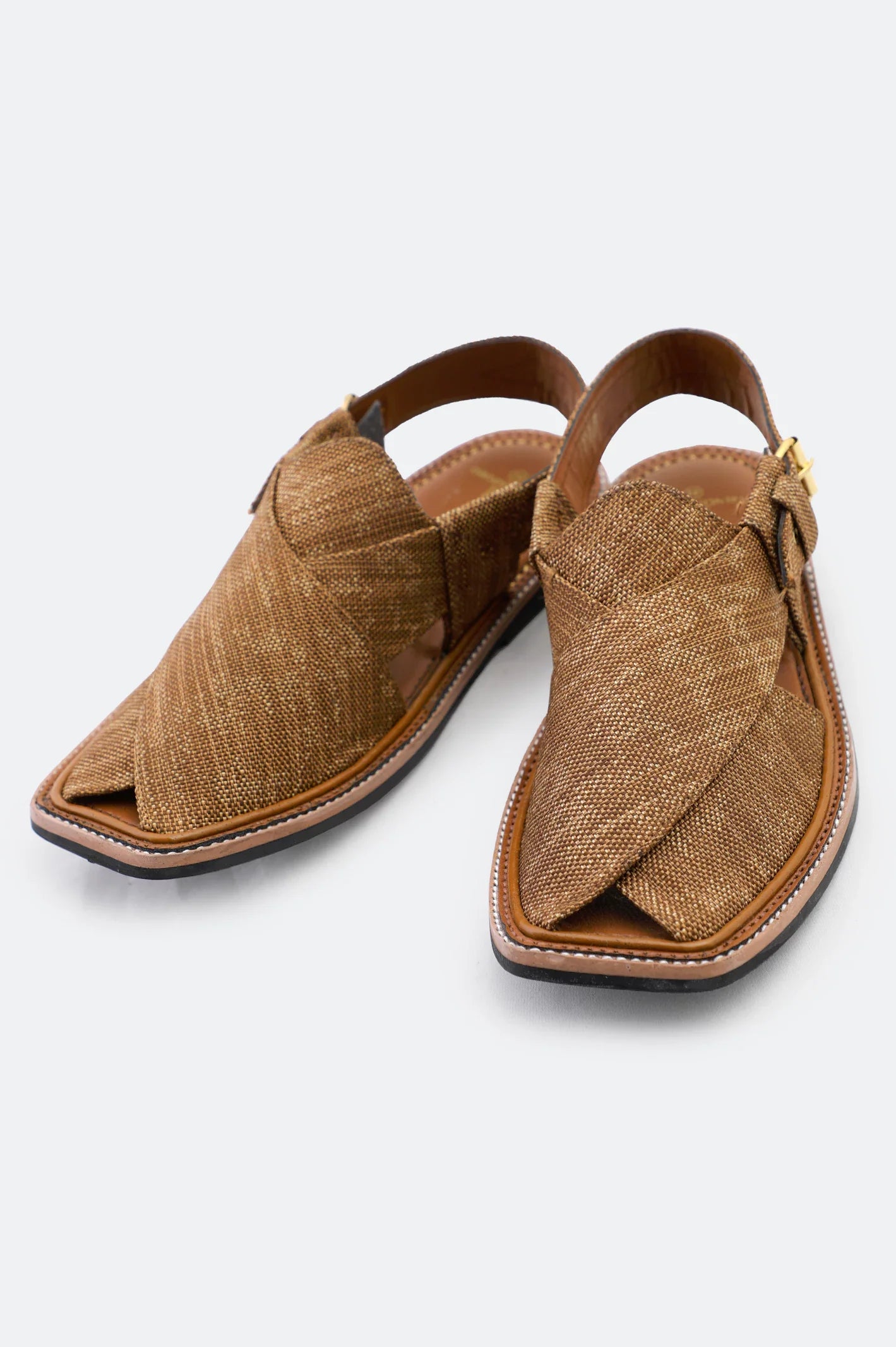 Tan Casual Peshawari Sandal