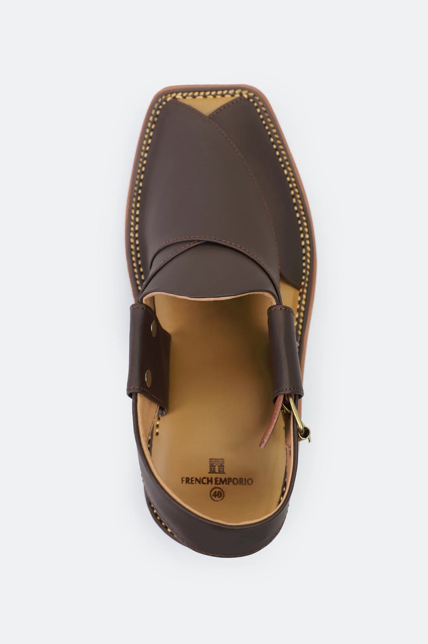 Brown Casual Peshawari Sandal