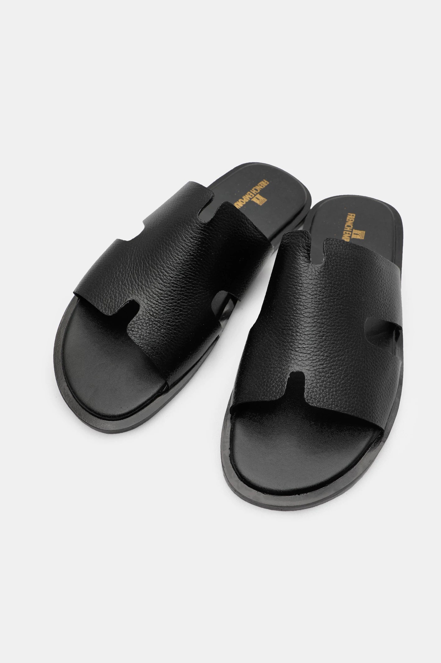 Black Slippers For Men