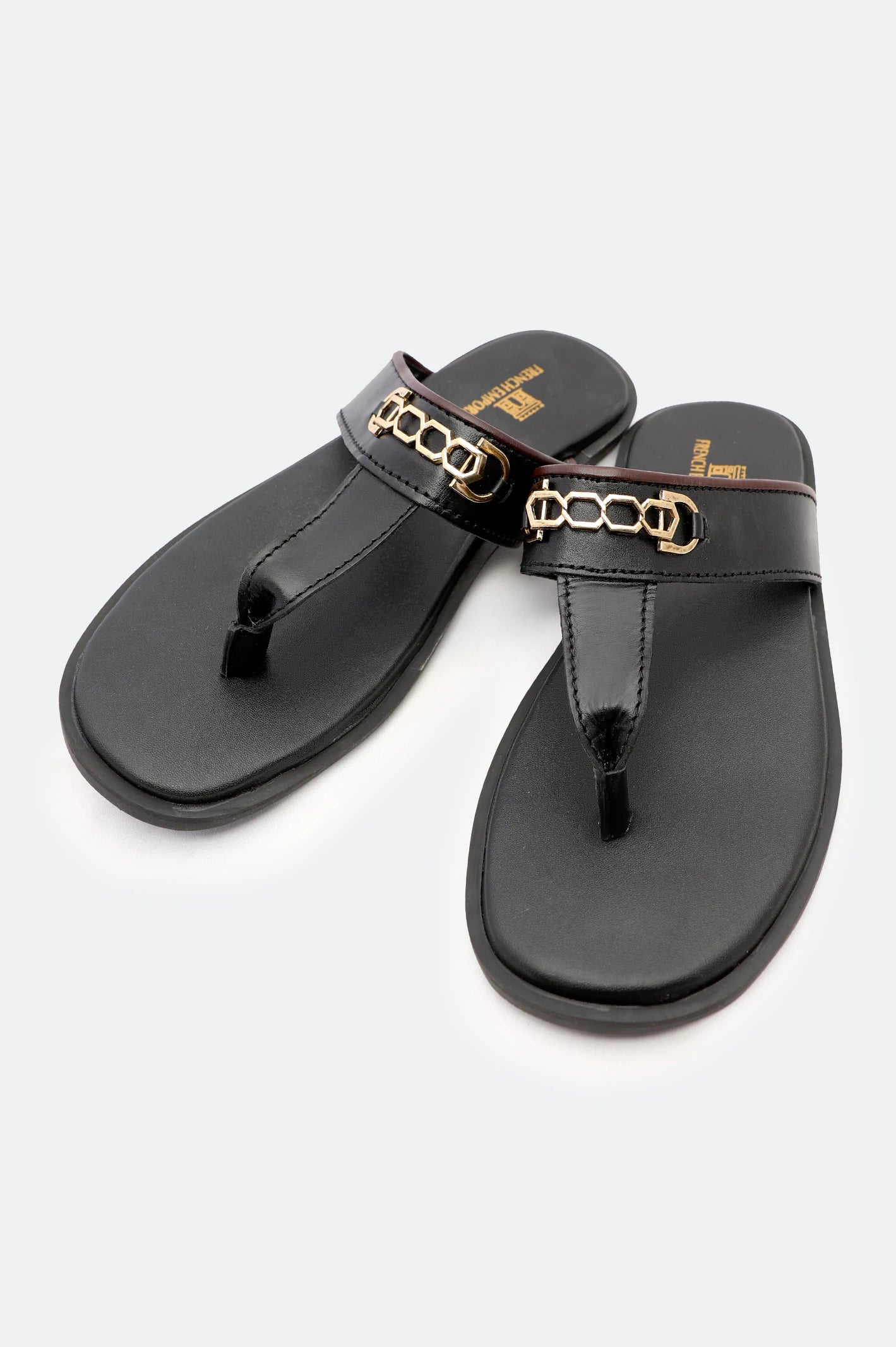 Black Slippers For Men