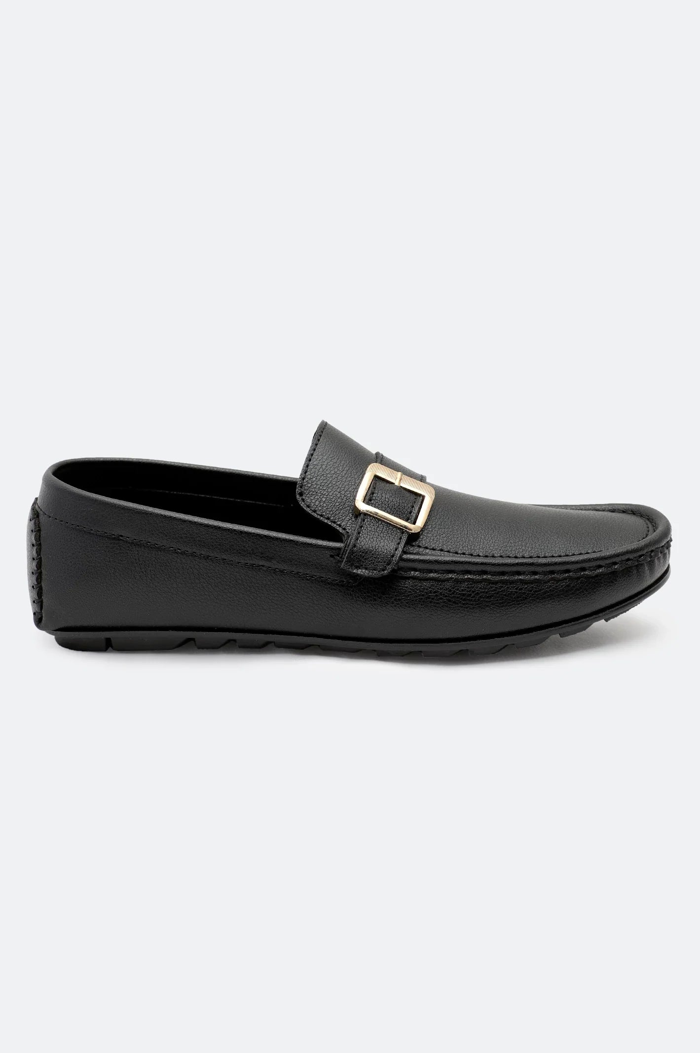Black Casual Moccasins Shoes