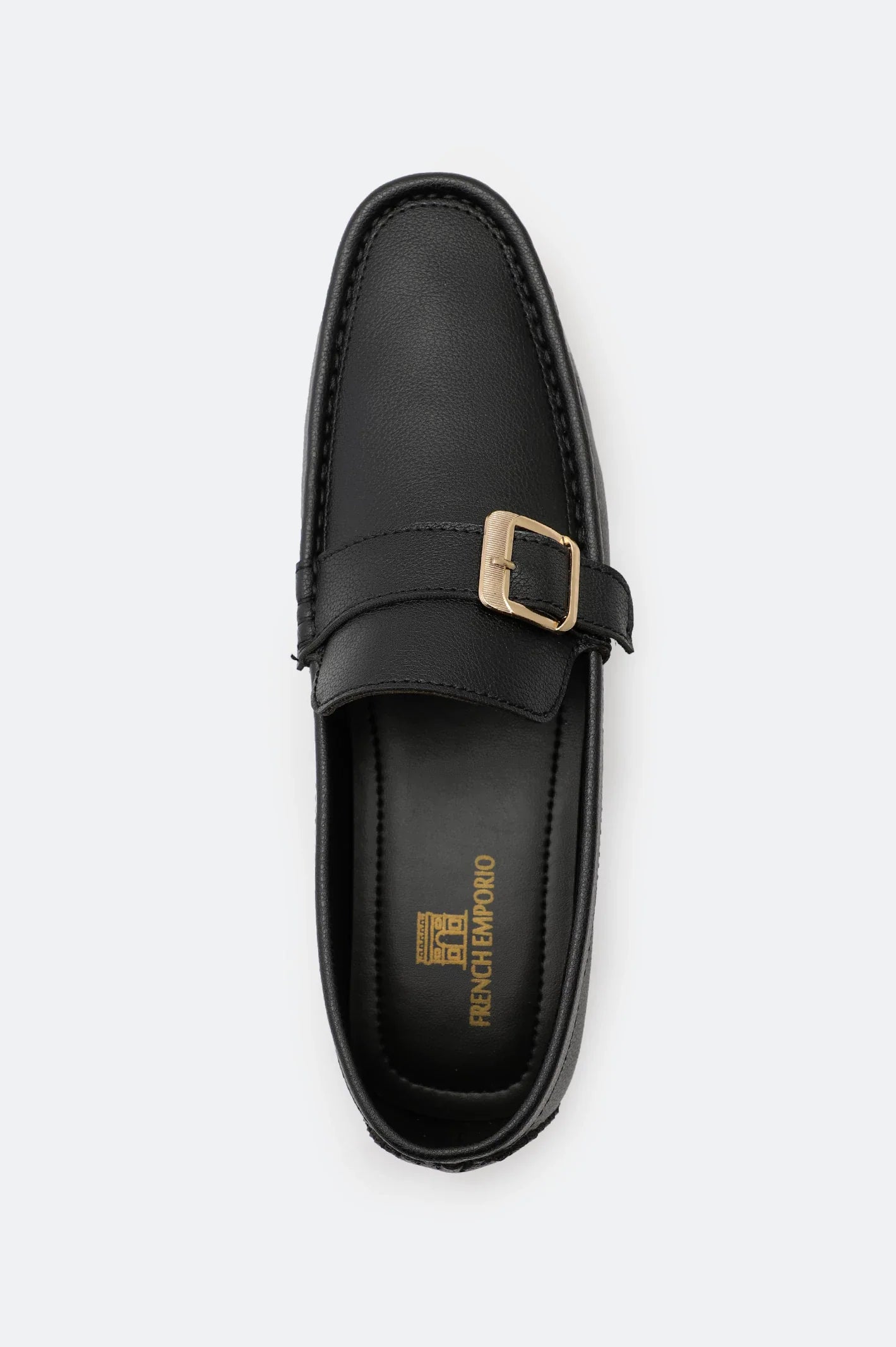 Black Casual Moccasins Shoes