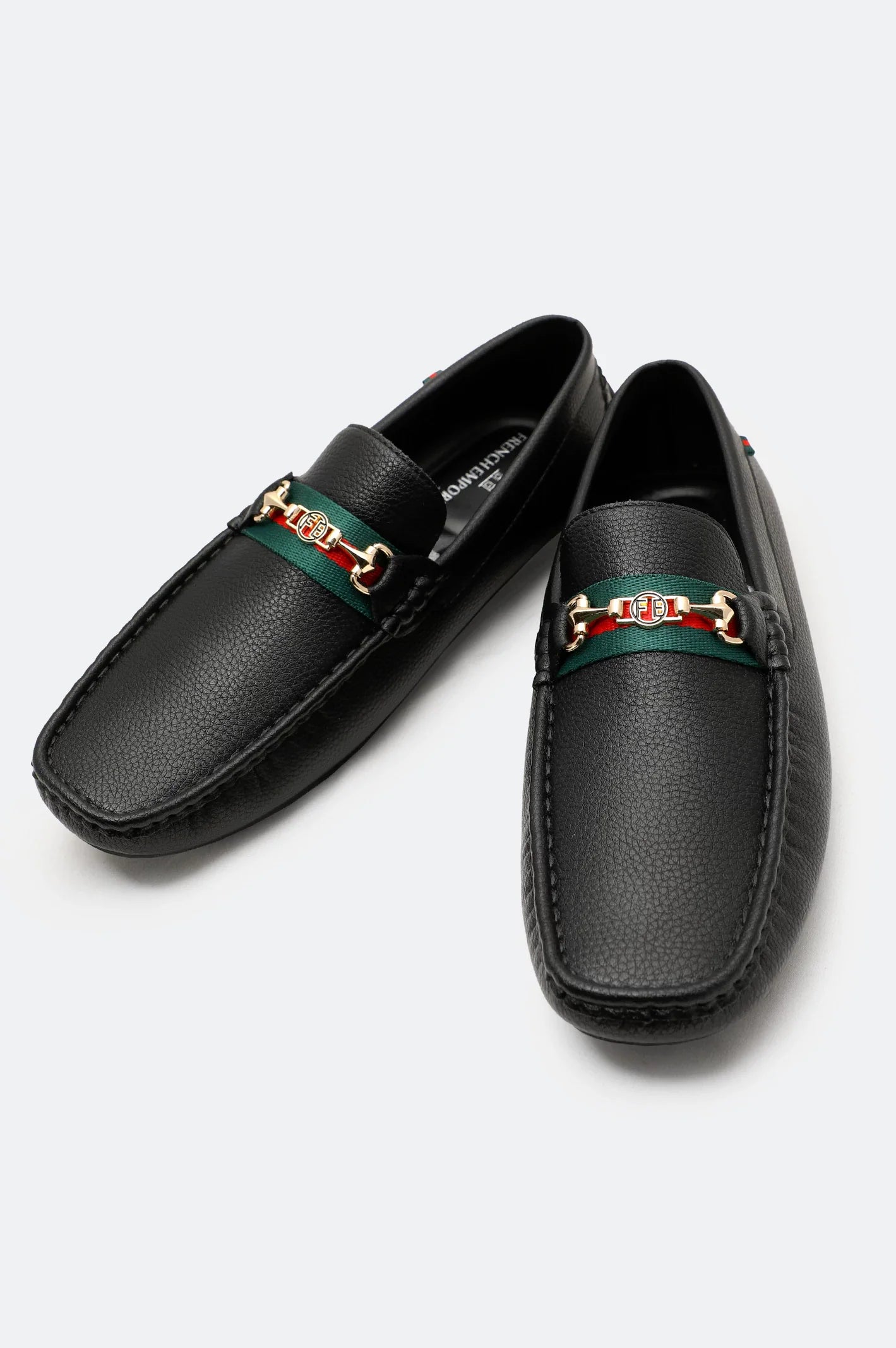 Black Casual Moccassins Shoes