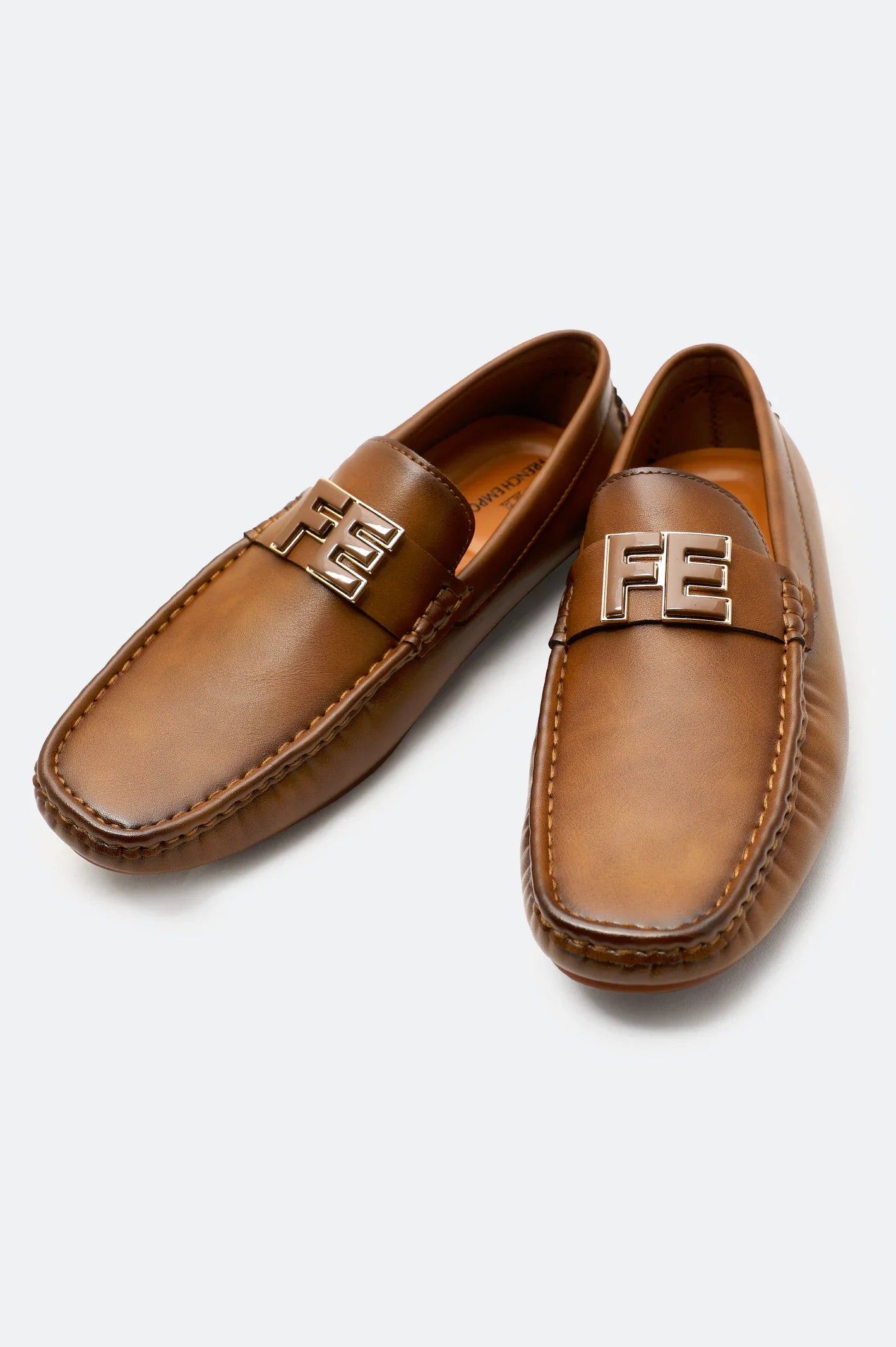 Brown Casual Moccassins Shoes