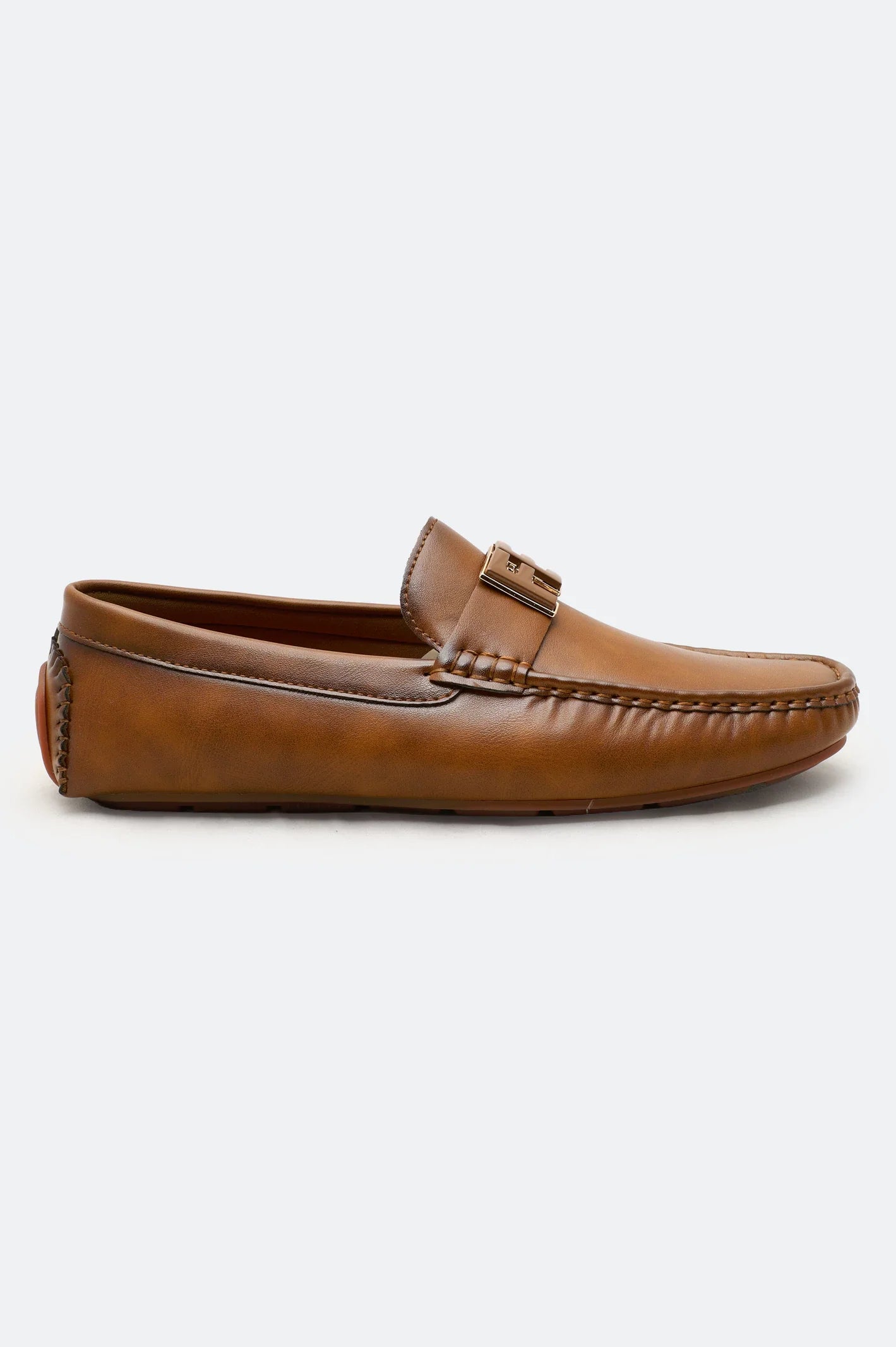 Brown Casual Moccassins Shoes