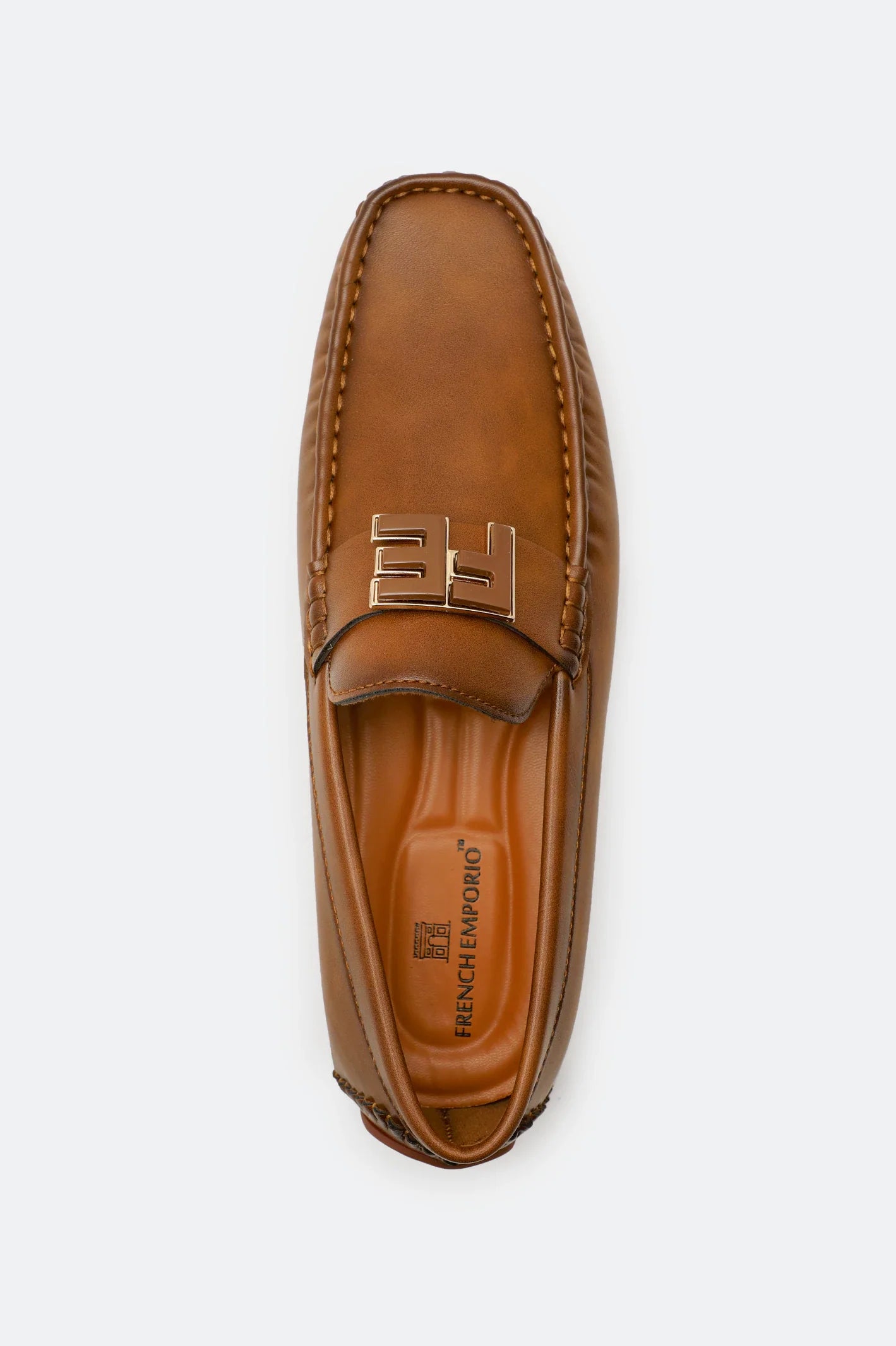 Brown Casual Moccassins Shoes