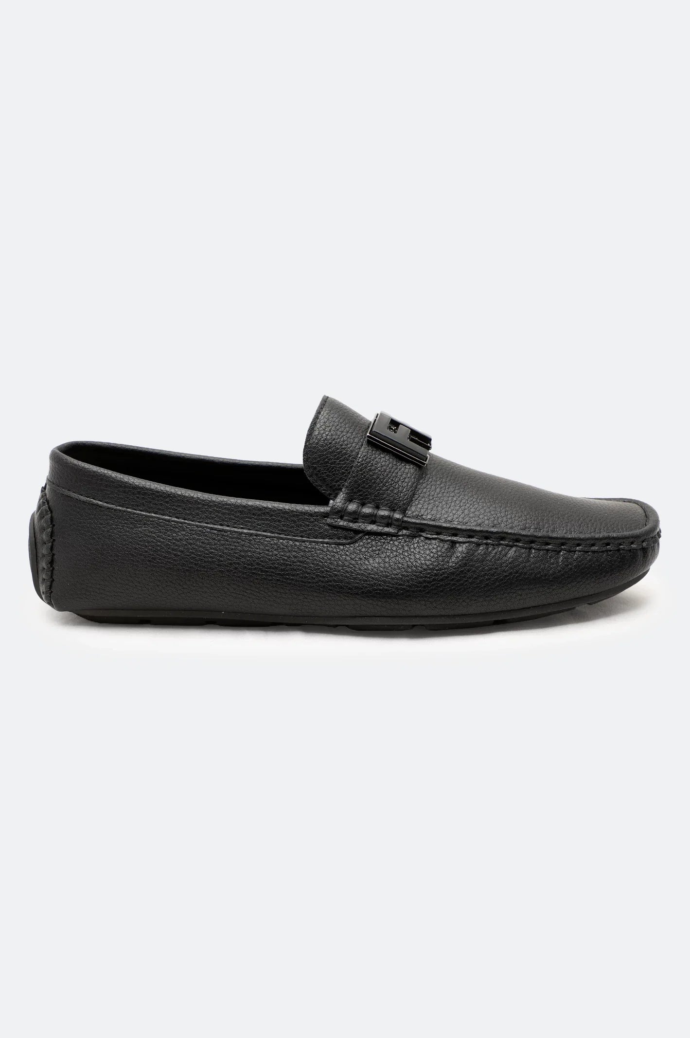 Black Casual Moccassins Shoes