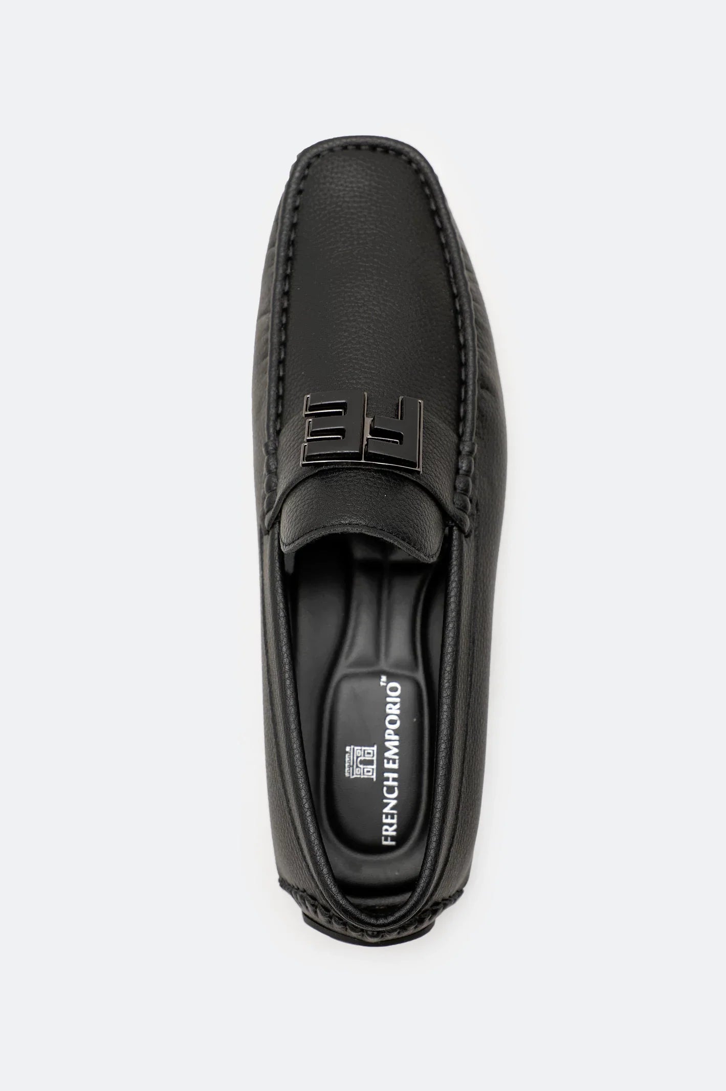 Black Casual Moccassins Shoes