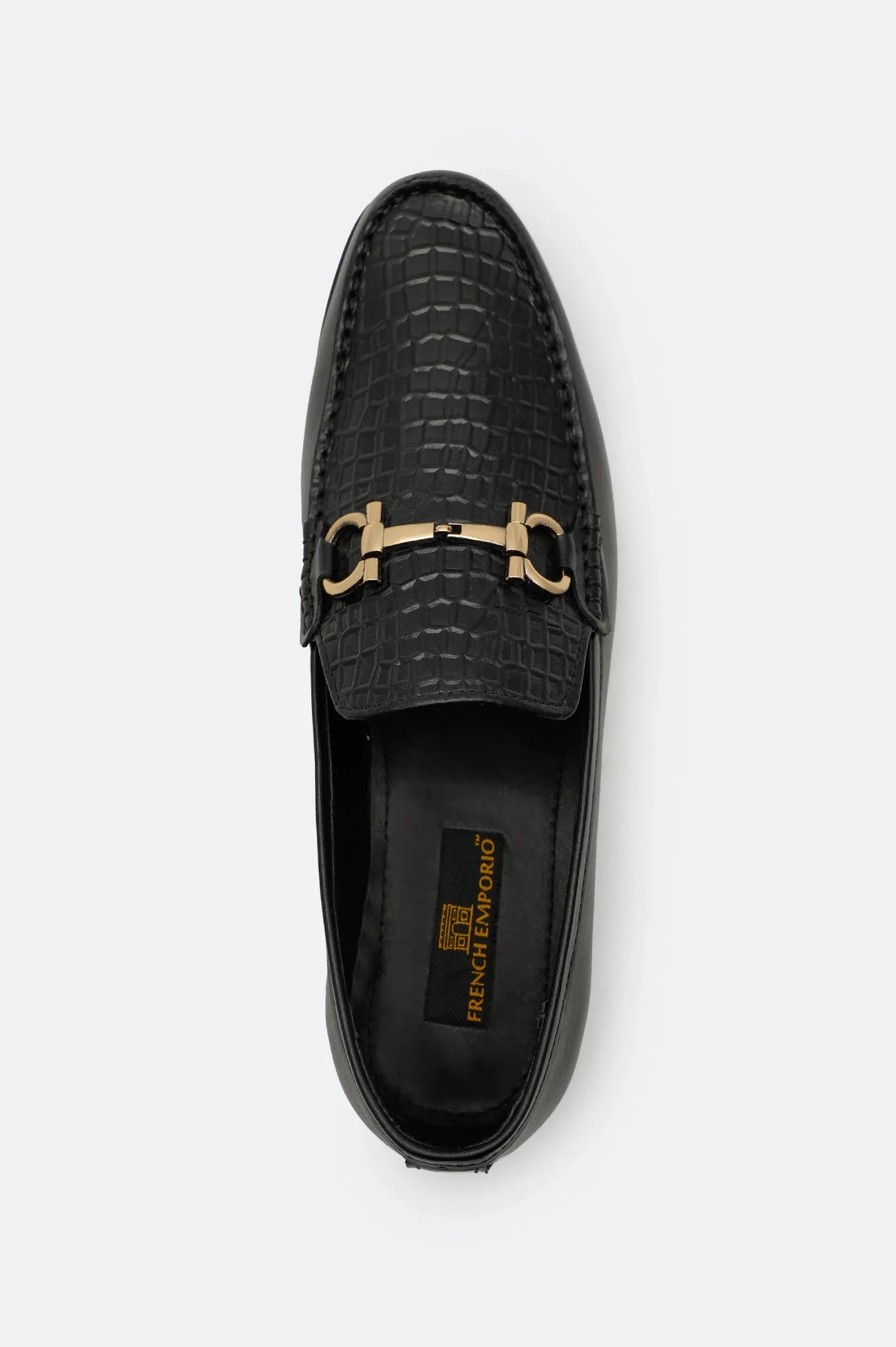 Black Formal Moccasins Shoes