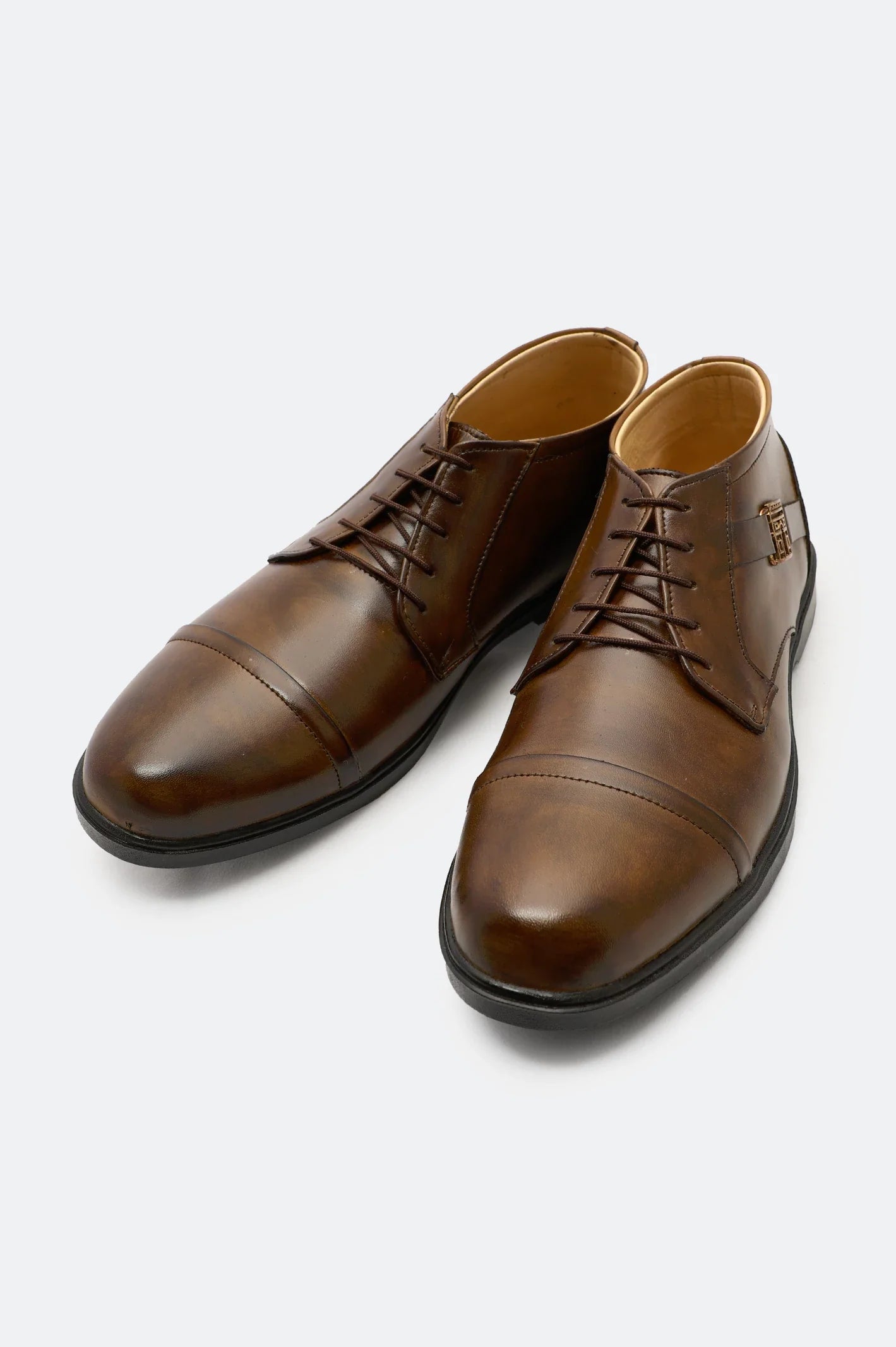 Brown Formal Shoes From French Emporio By Diners
