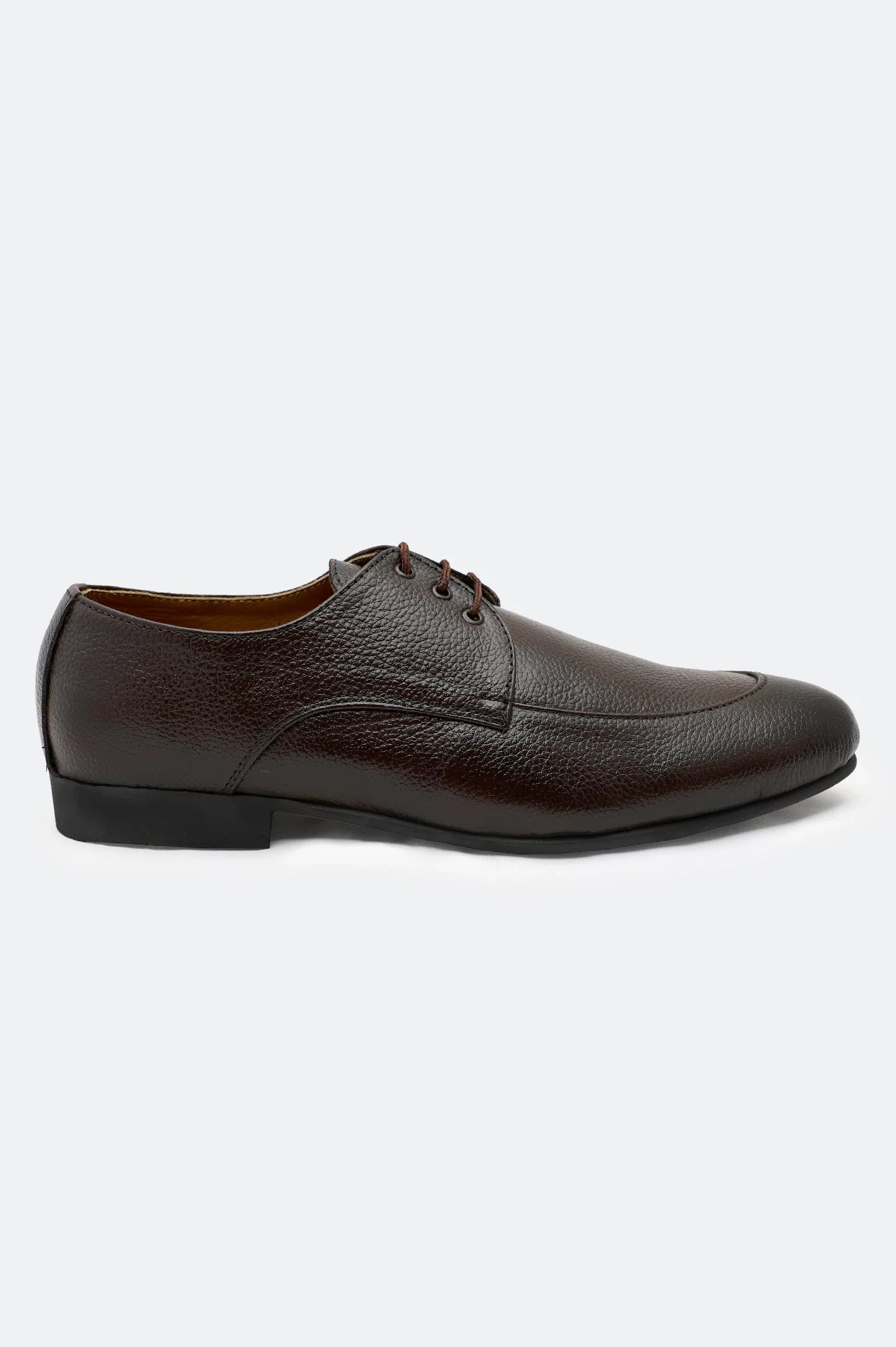 Brown Derby Lace Up Formal Shoes