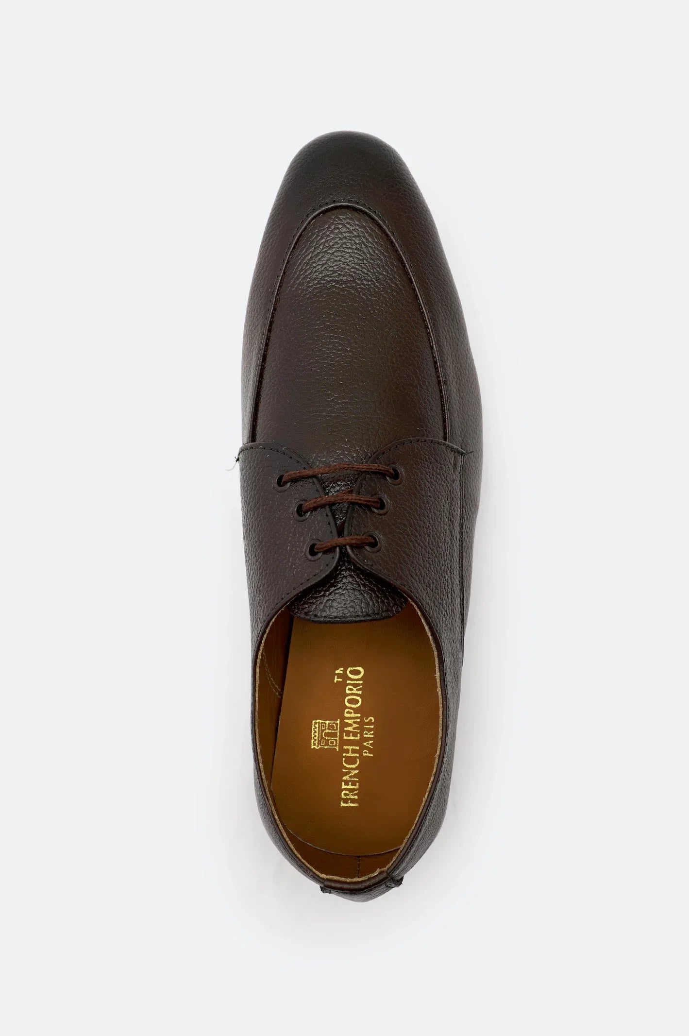 Brown Derby Lace Up Formal Shoes