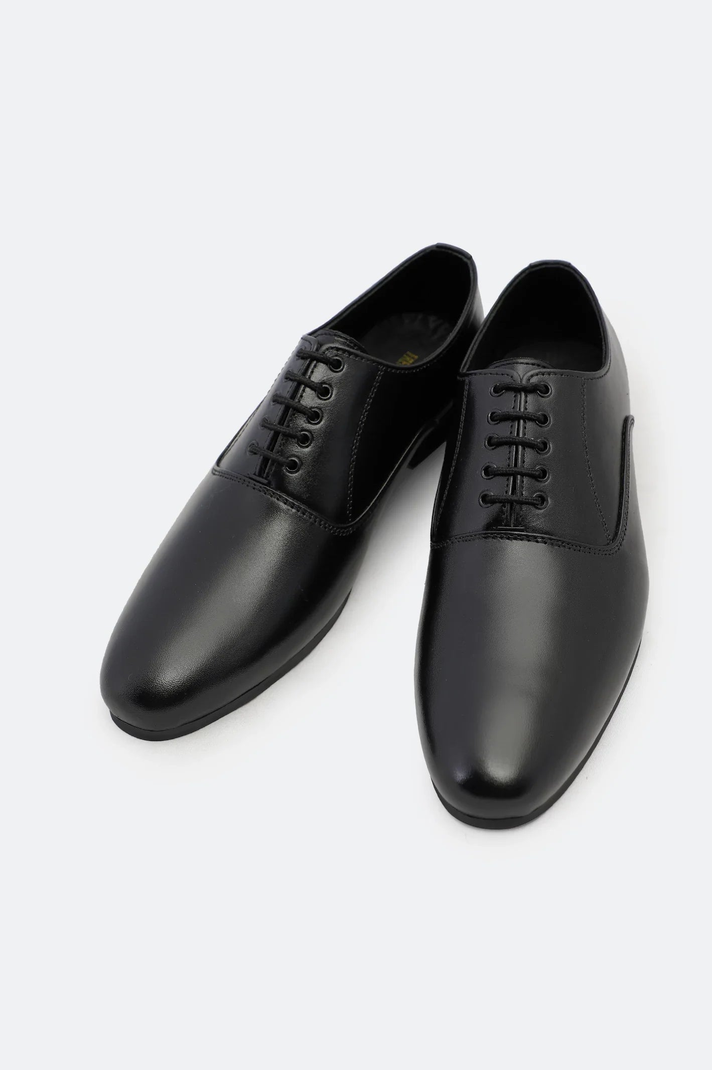 Black Oxford Lace Up Formal Shoes - Main Image