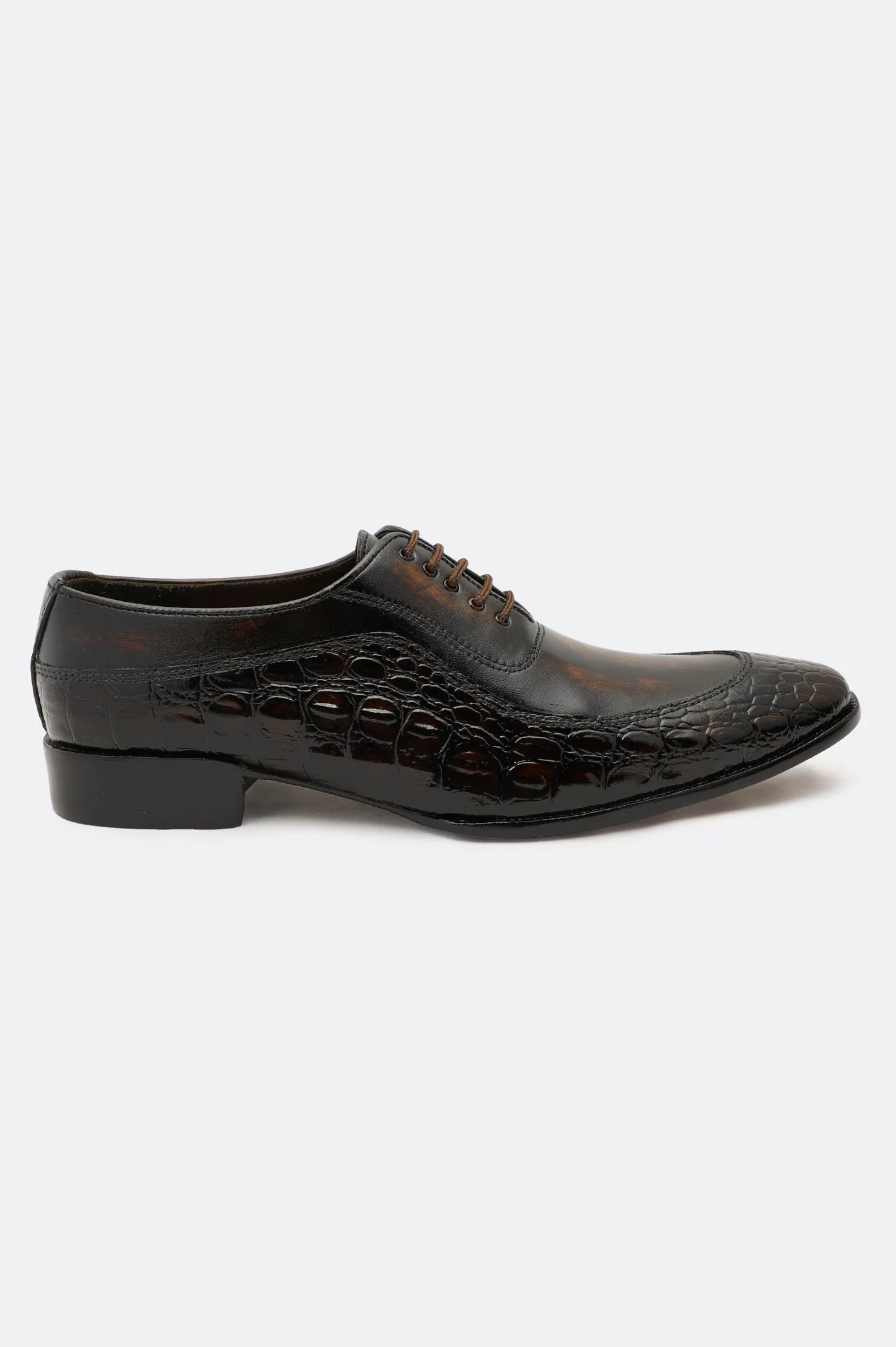 Brown Oxford Formal Shoes From French Emporio By Diners