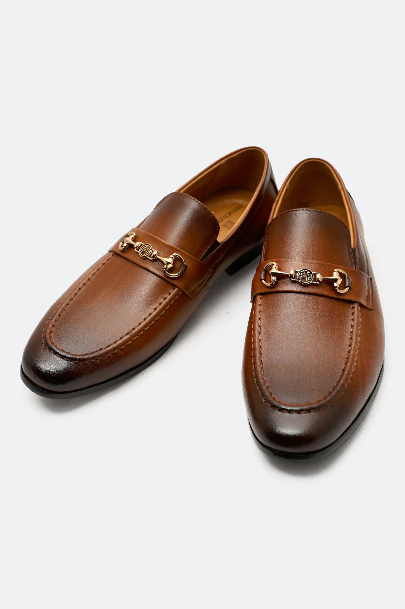Tan Formal Moccassins Shoes