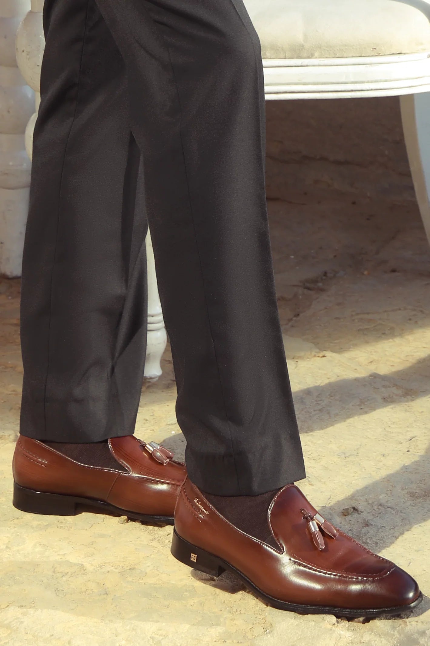 Brown Formal Moccassins Shoes