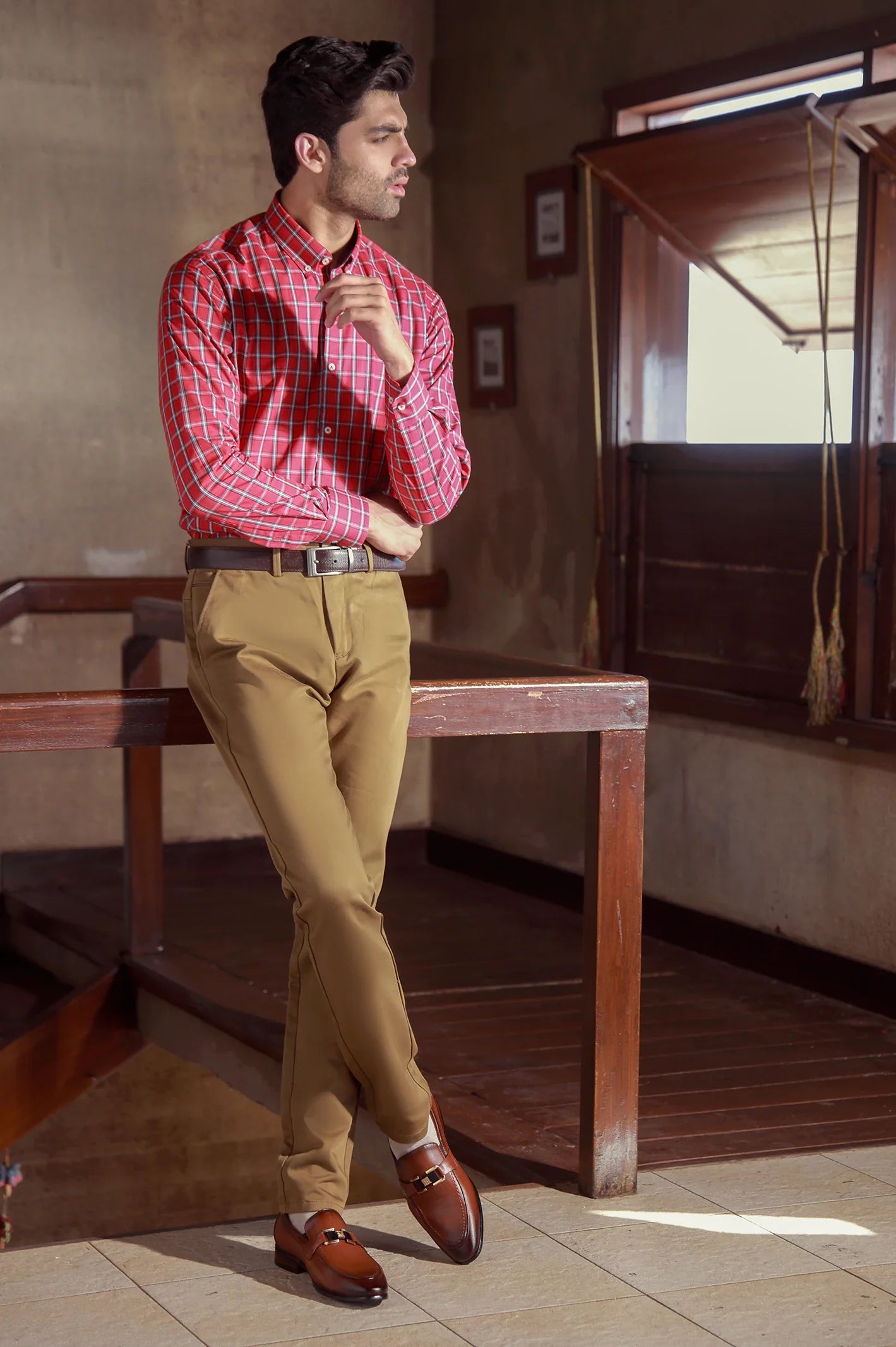 Coffee Men Formal Moccassins