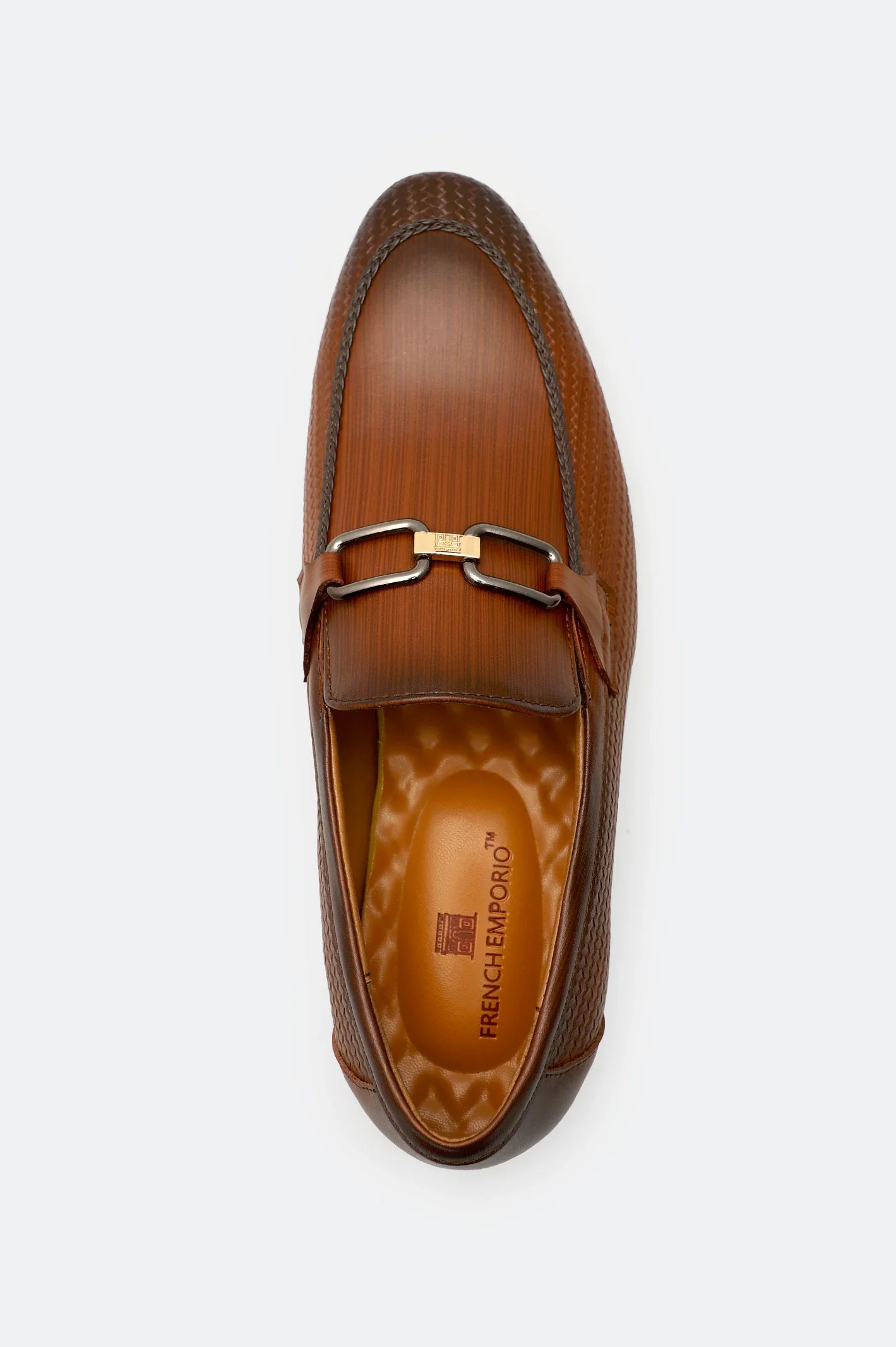 Coffee Men Formal Moccasins