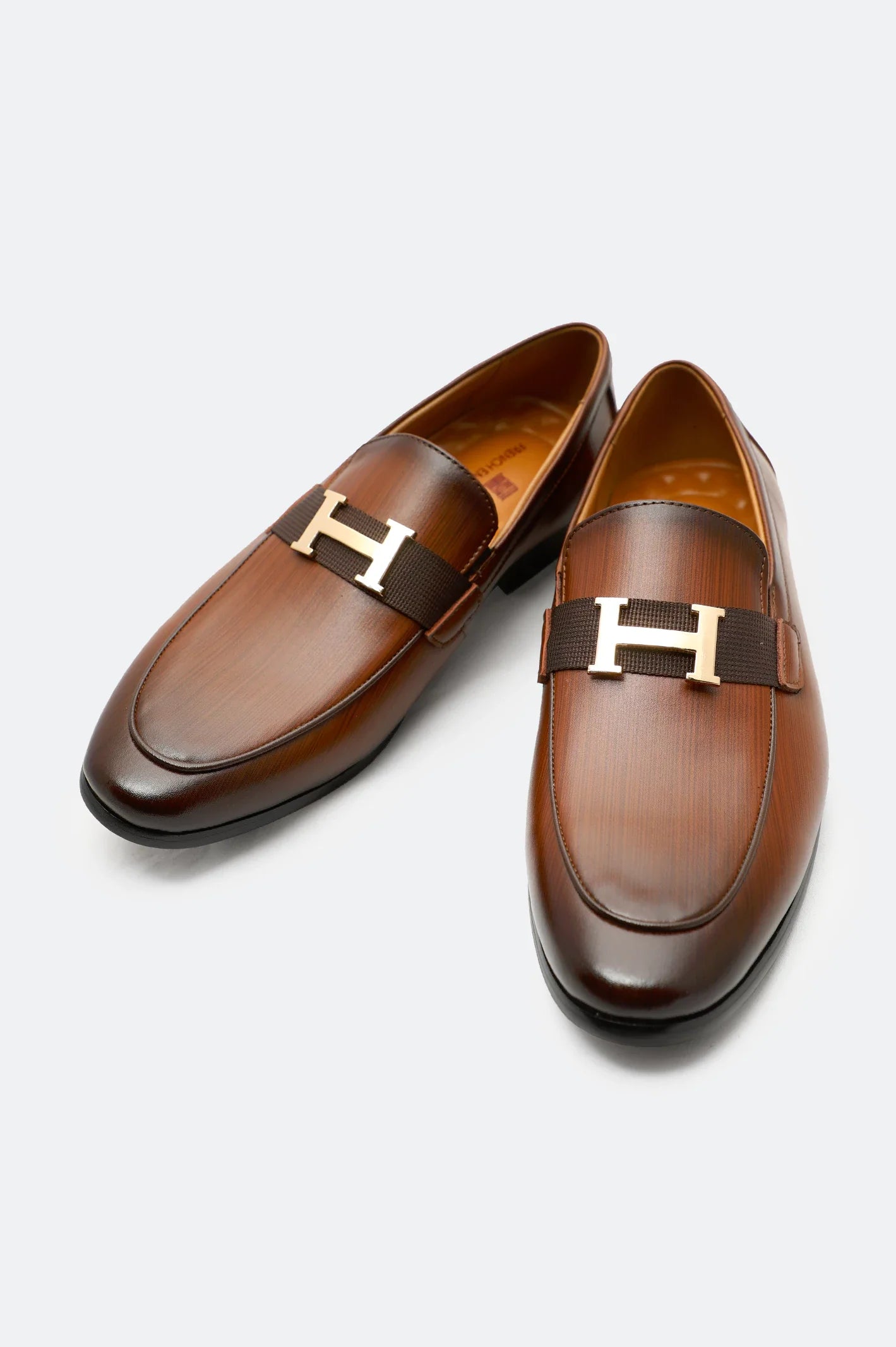 Coffee Men Formal Moccasins