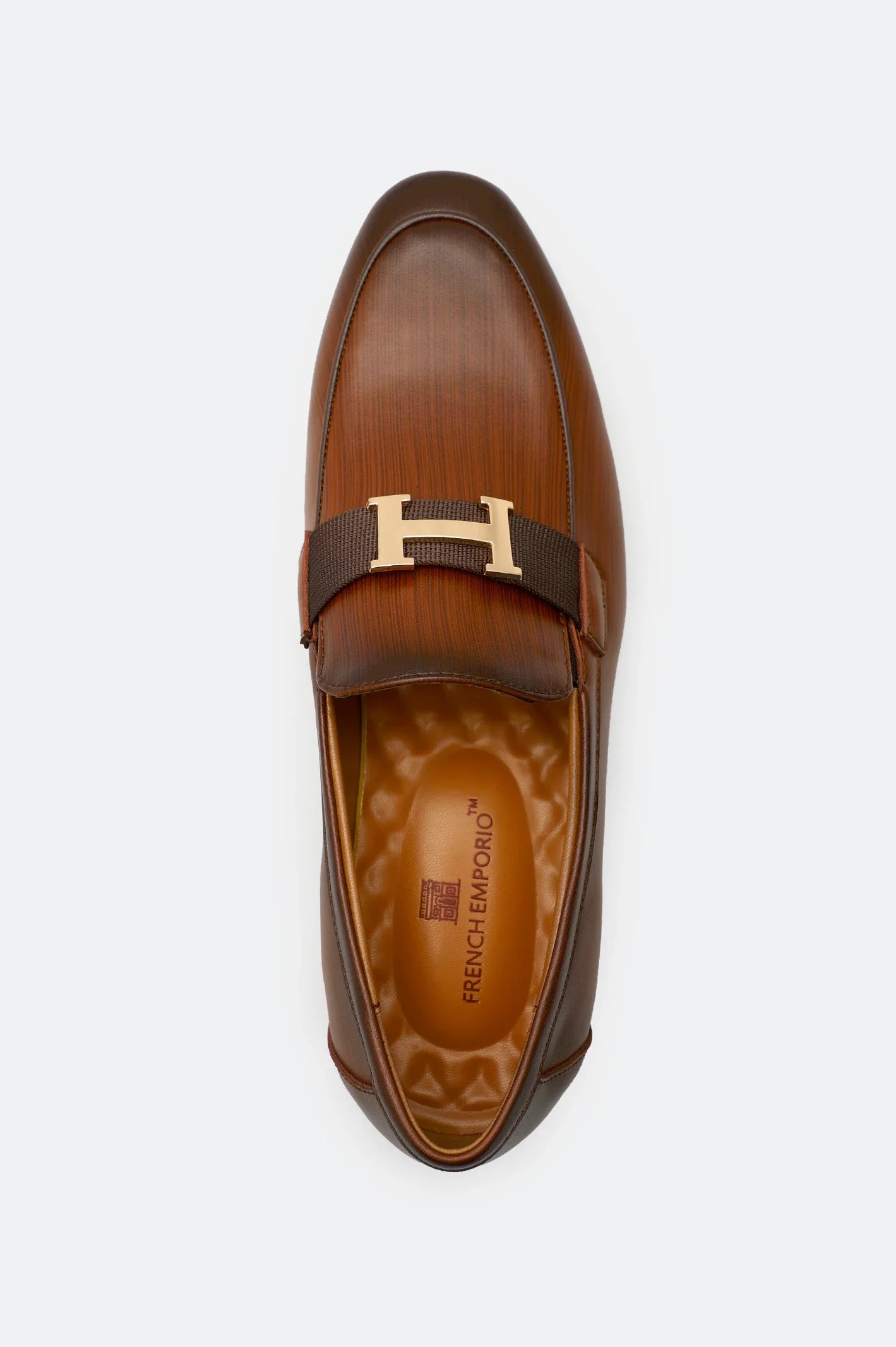 Coffee Men Formal Moccasins