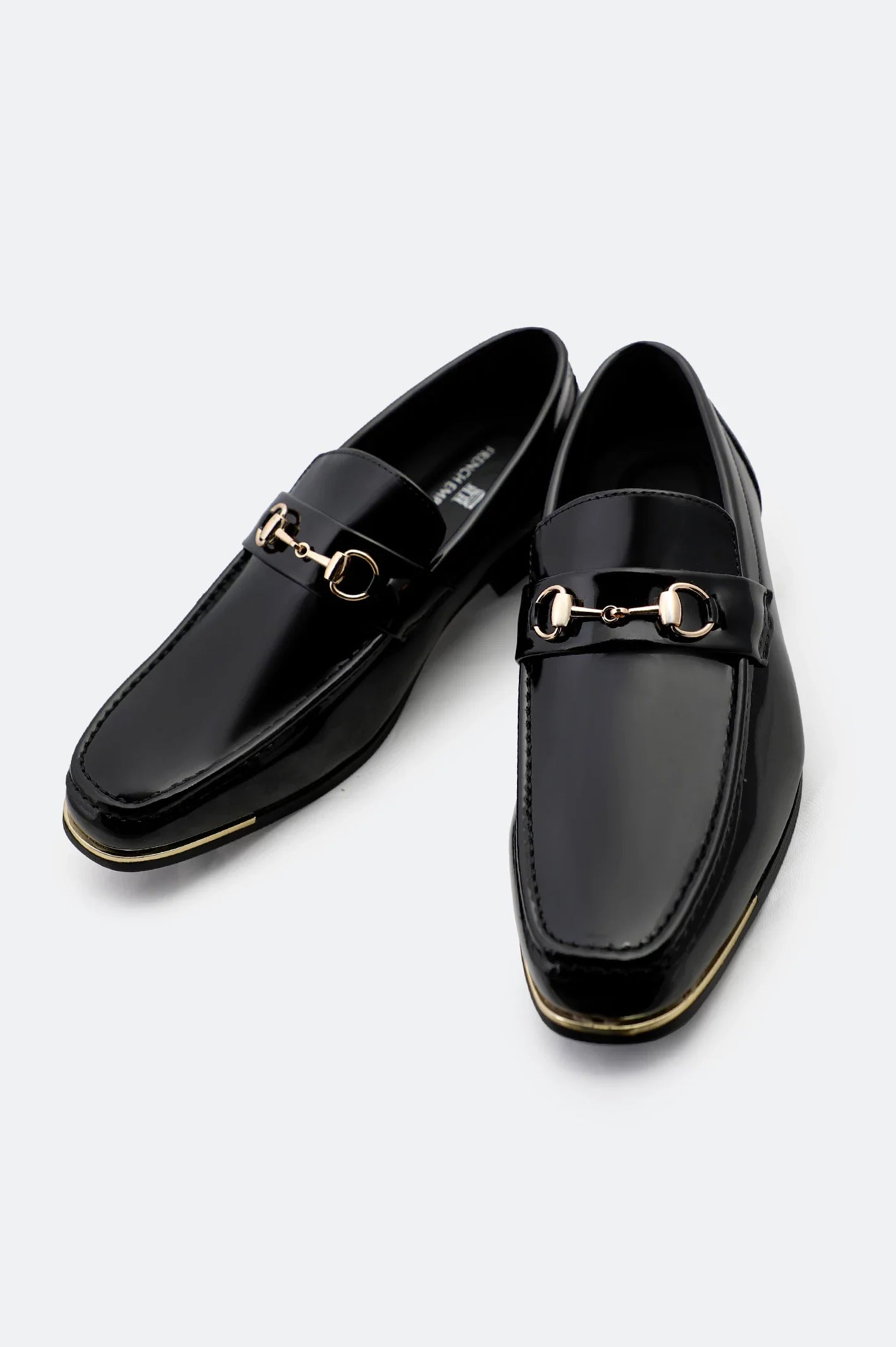 Black Horsebit Formal Shoes