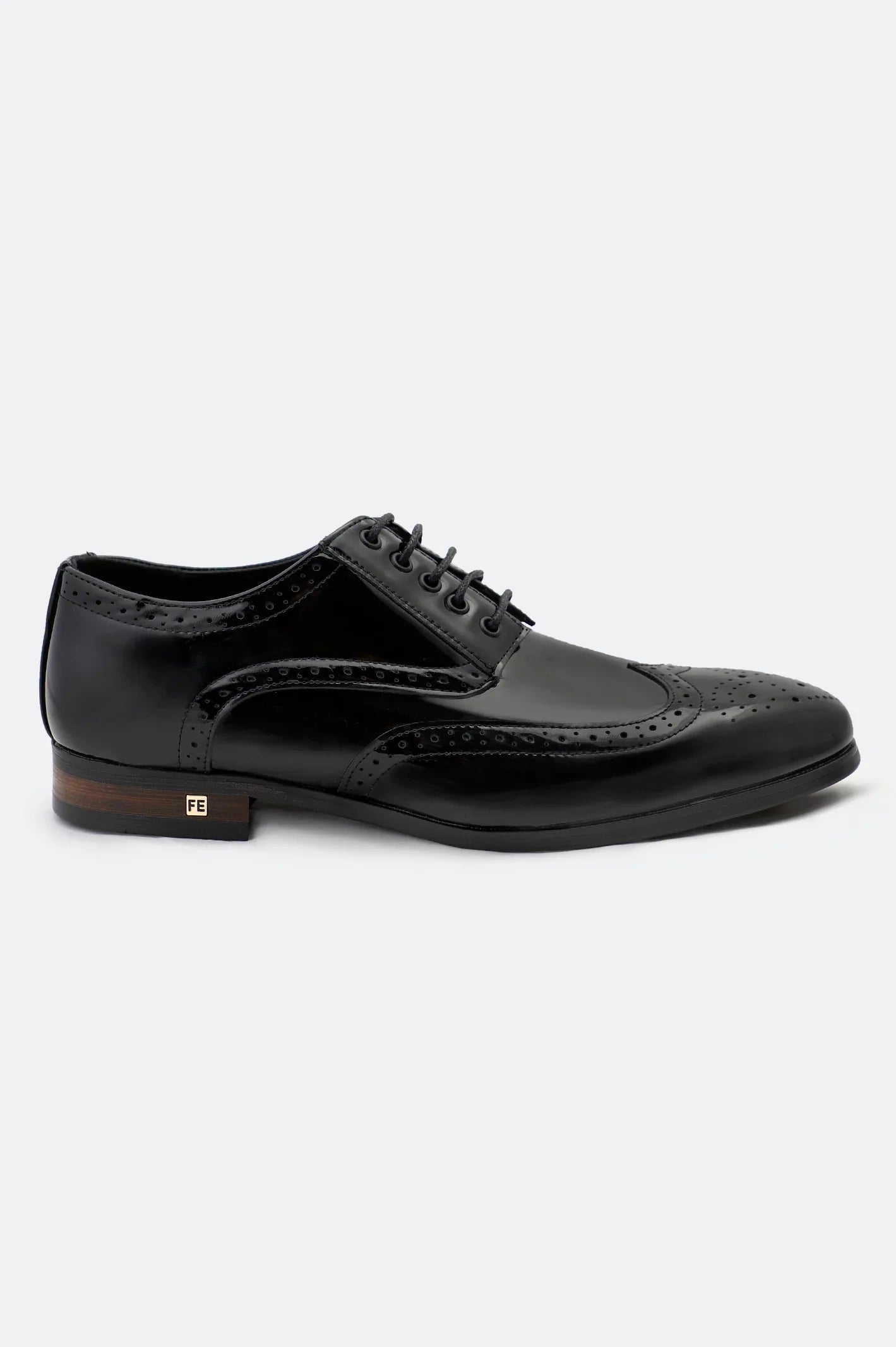 Black Derby Formal Shoes