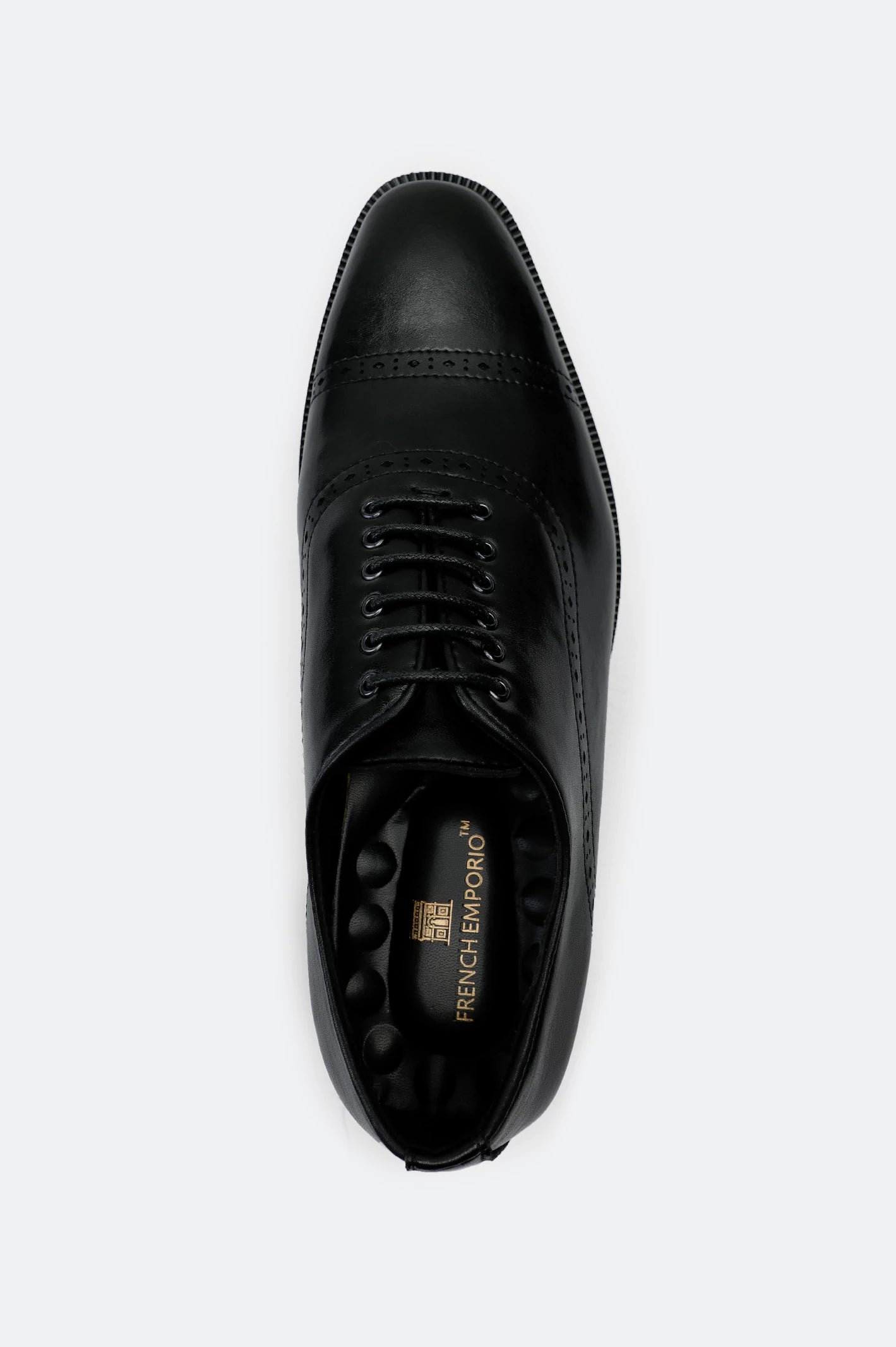 BLACK Men Formal Moccassins