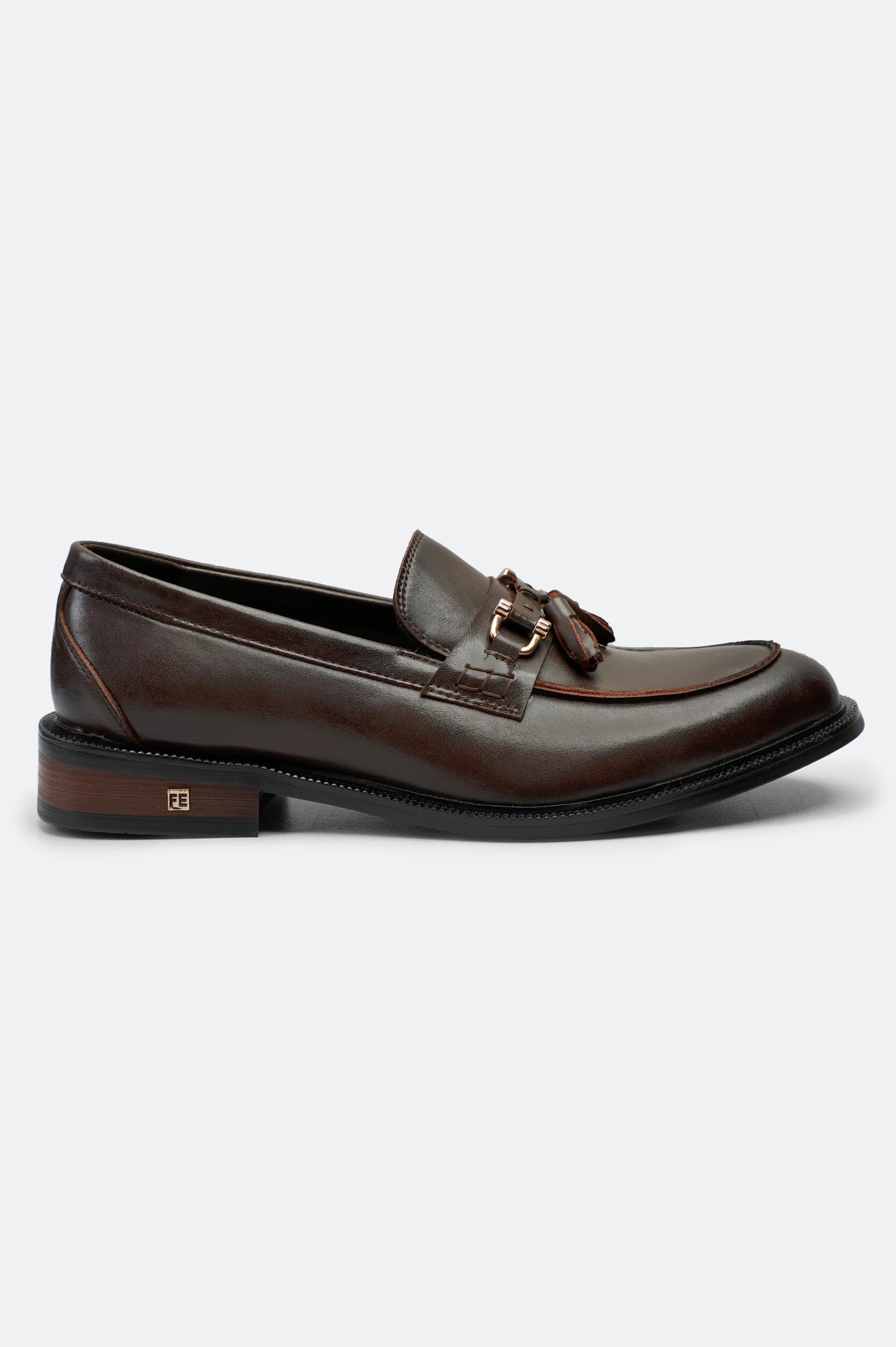 Coffee Men Formal Moccassins