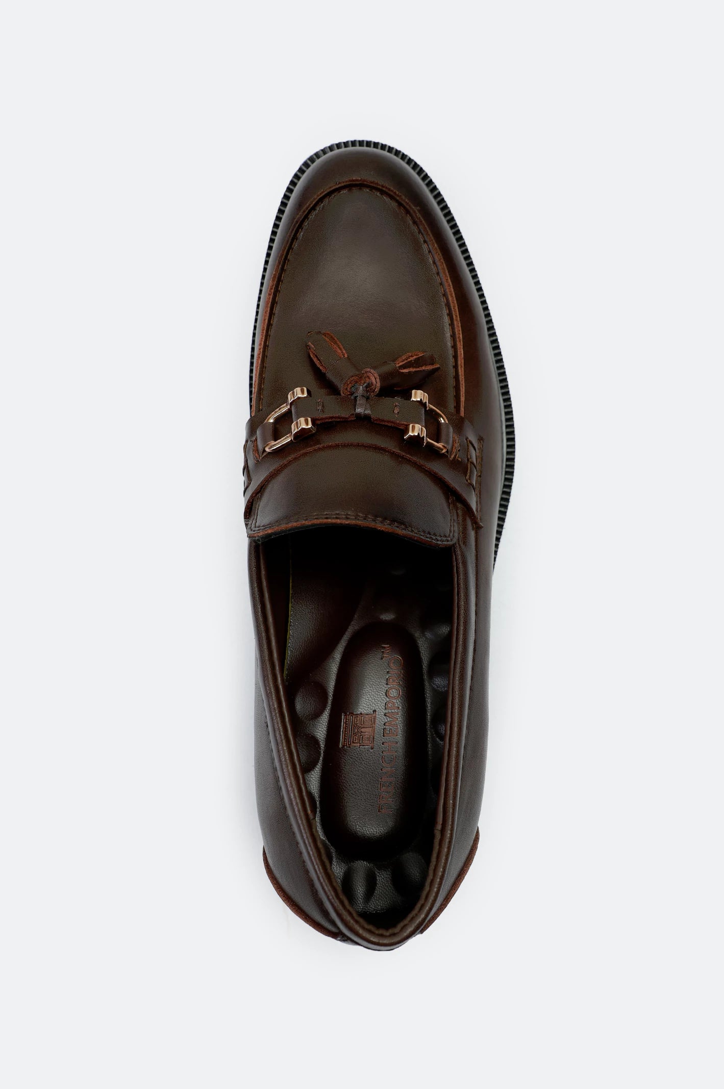 Coffee Men Formal Moccassins